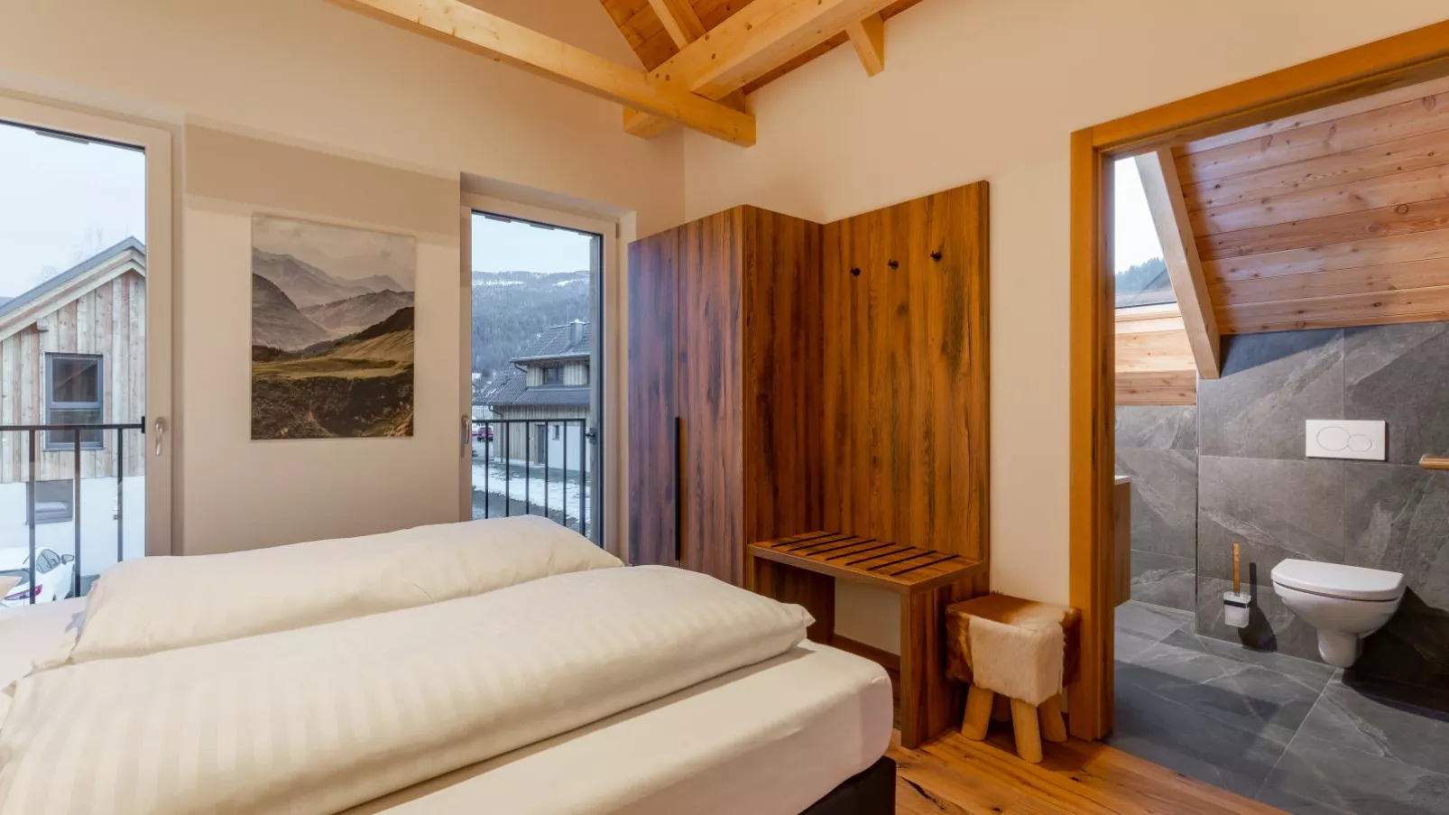 Mountain Chalet Krek Wak Wou-Bedroom