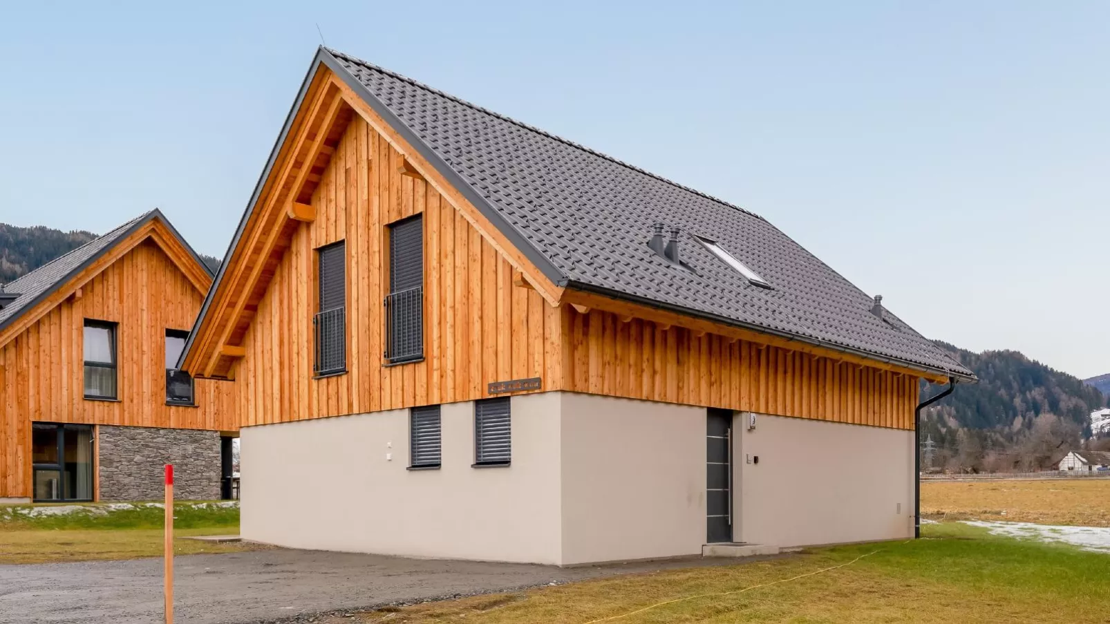 Mountain Chalet Krek Wak Wou-Exterior winter