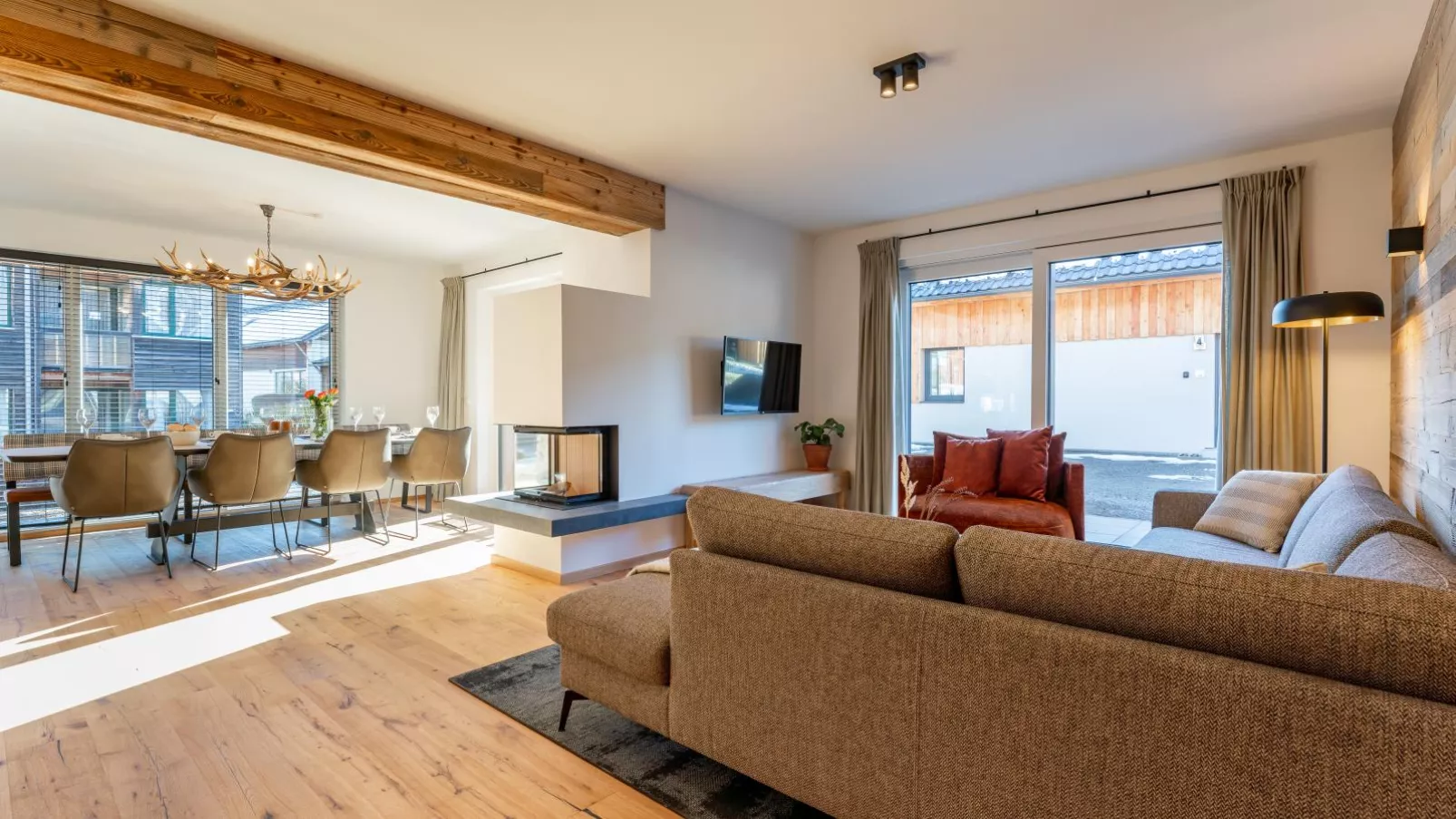 Mountain Chalet Bakkershof-Living room