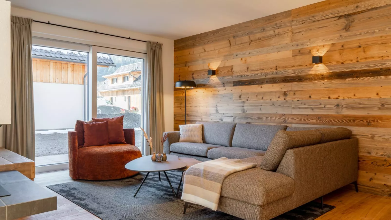 Mountain Chalet Bakkershof-Living room