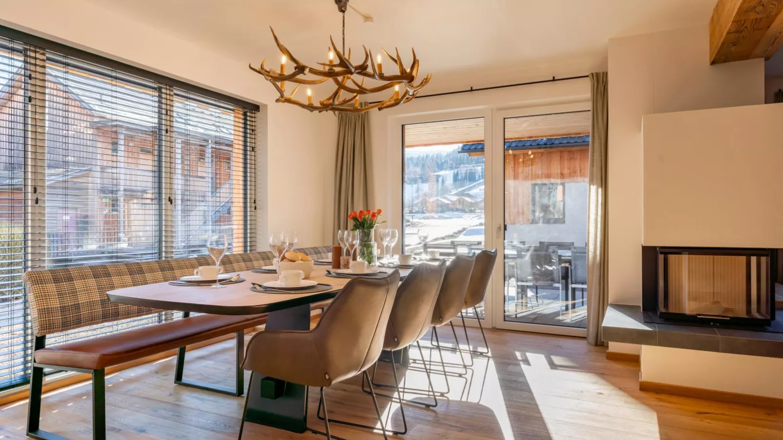 Mountain Chalet Bakkershof-Dining room