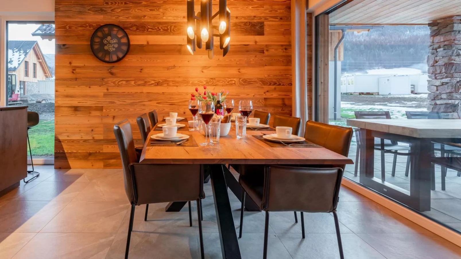 Mountain Chalet Aquarius 5A-Dining room