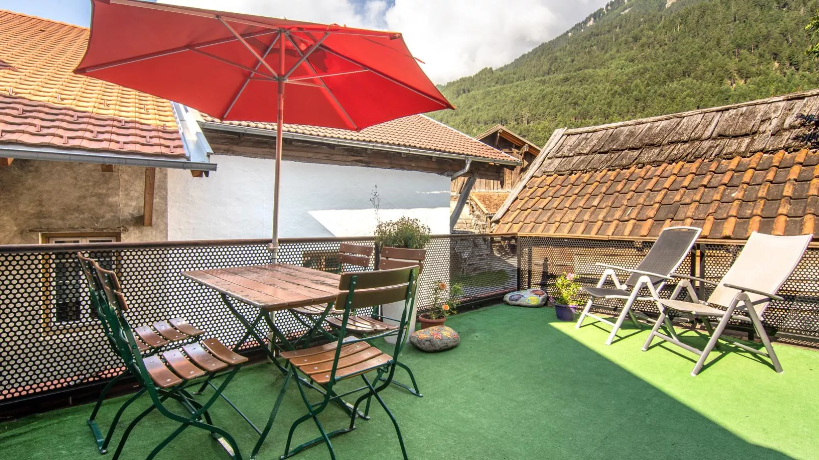 Schloss Sissi-Terrace balcony