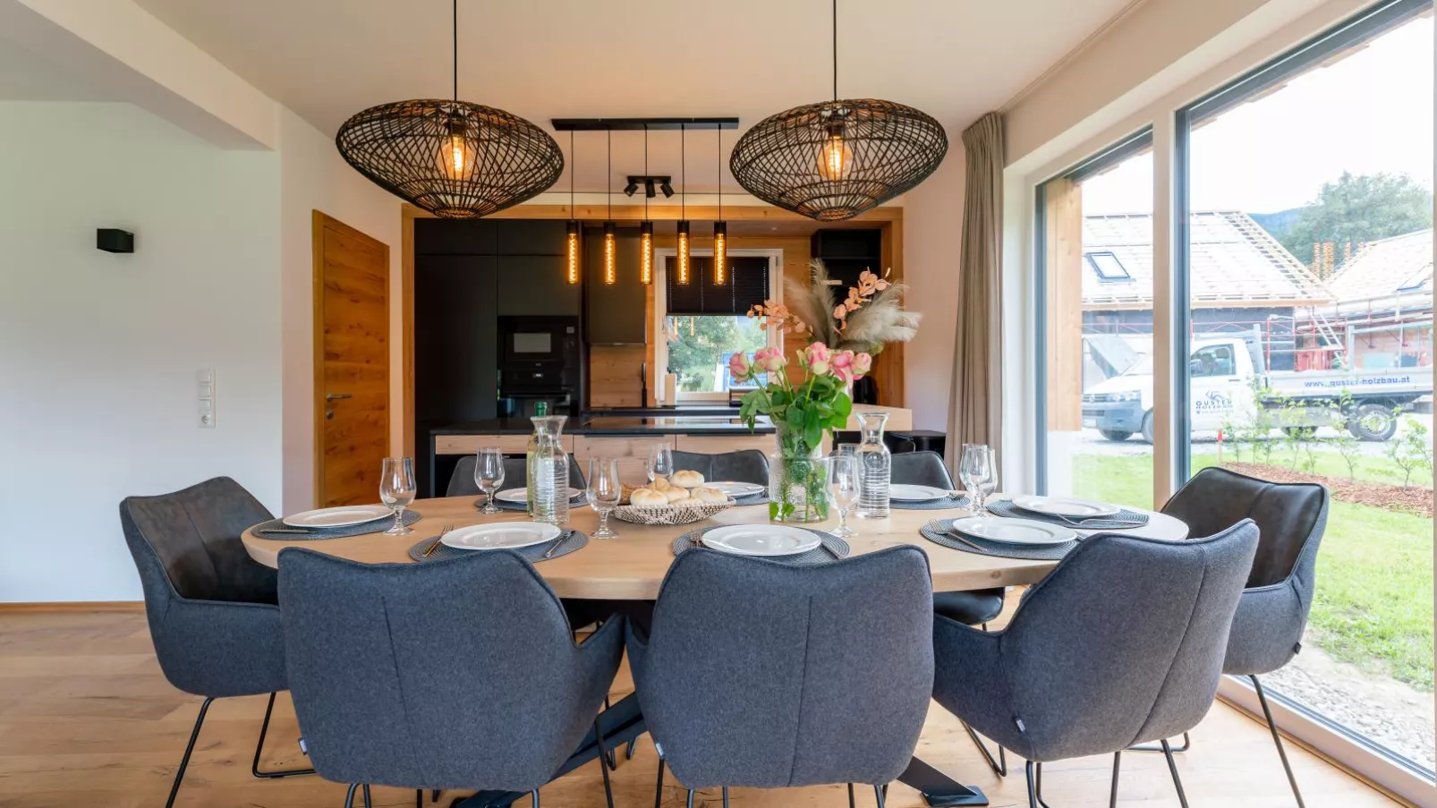 Mountain Chalet Alpinchique-Dining room