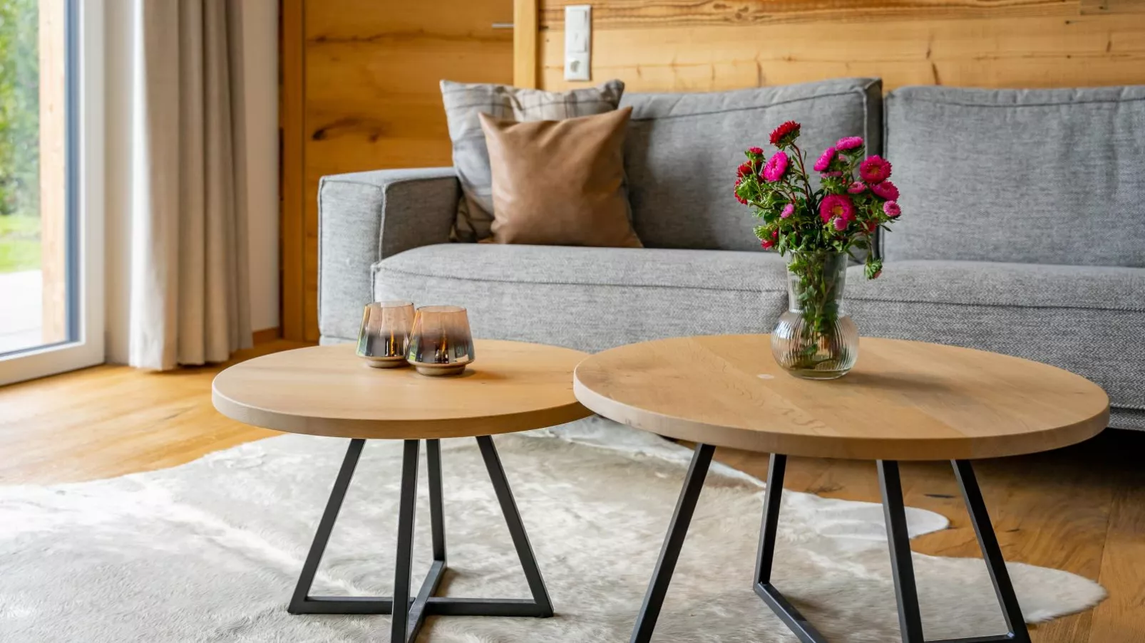Mountain Chalet Alpinchique-Living room