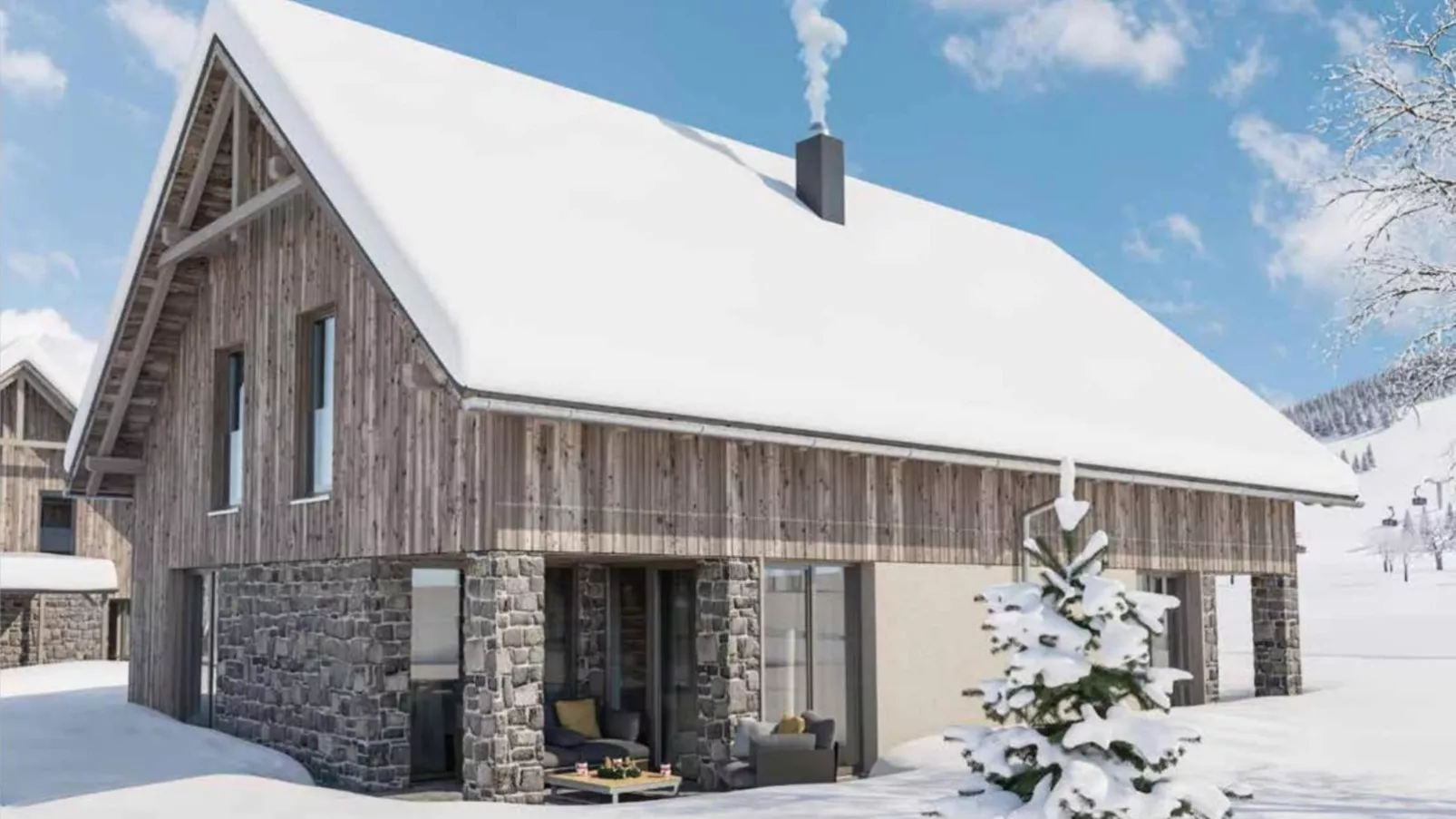 Mountain Chalet Alpinchique-Exterior winter