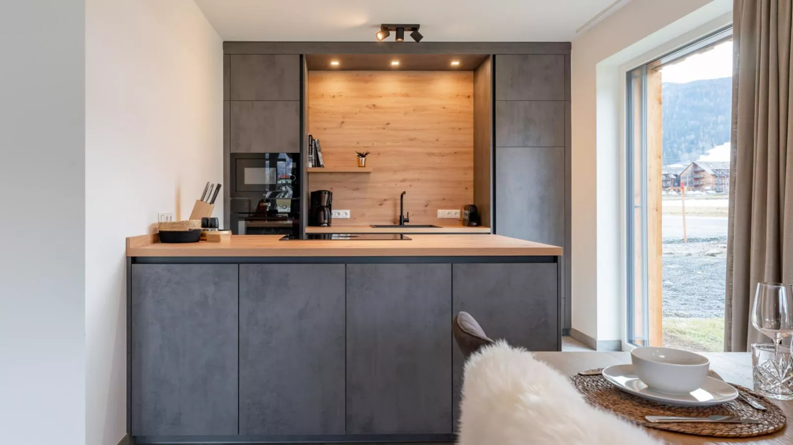 Mountain Chalet Esttes-Kitchen