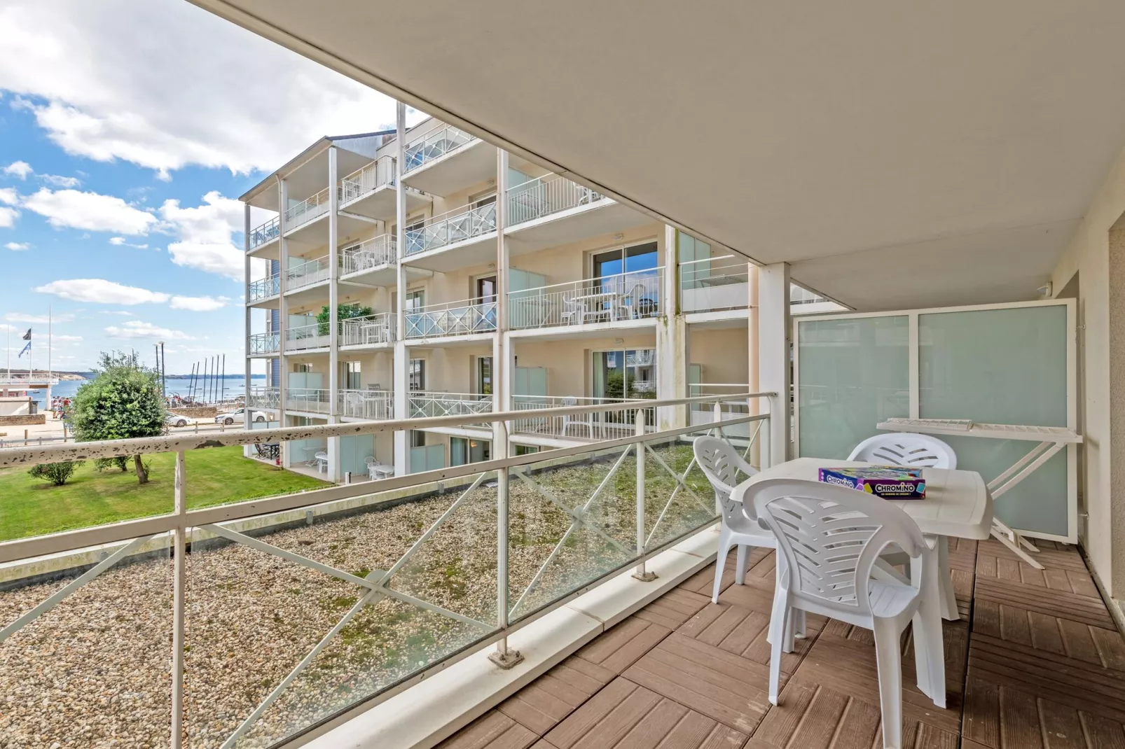 Le Domaine de Bertheaume-Terrasse / balcon