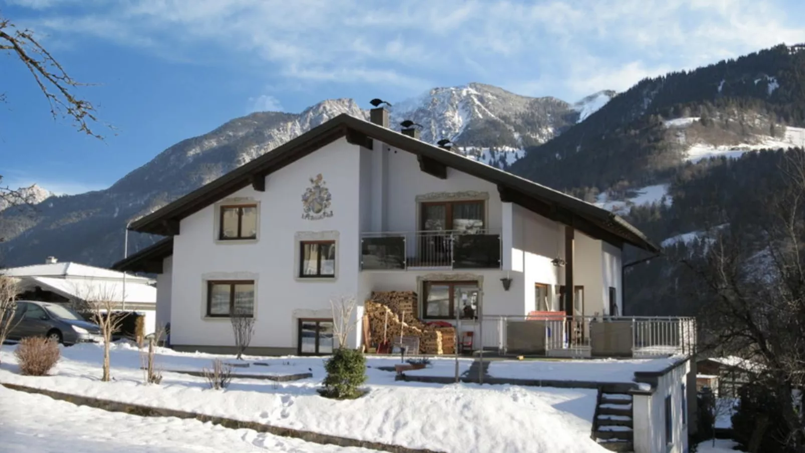 Apartment Marina-Außenbereich Winter