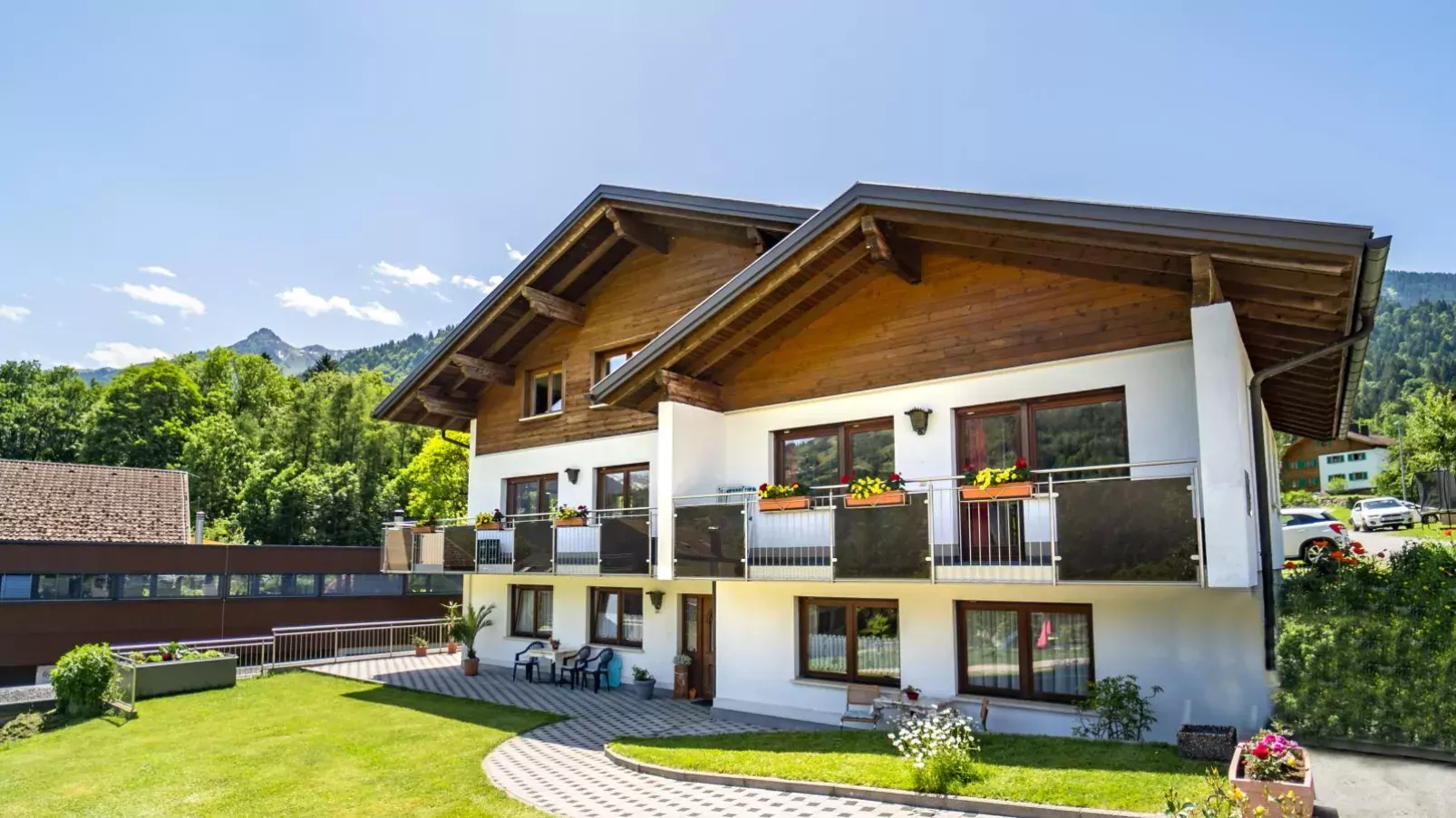 Apartment Marina-Außenbereich Sommer