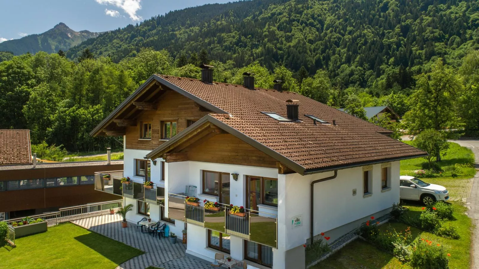 Apartment Marina-Außenbereich Sommer