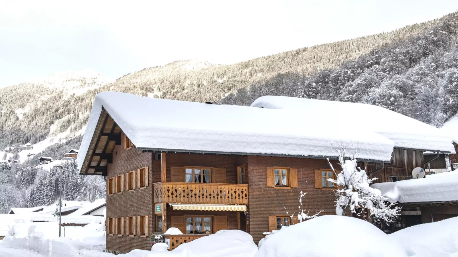 Landhaus Barbara-Außenbereich Winter