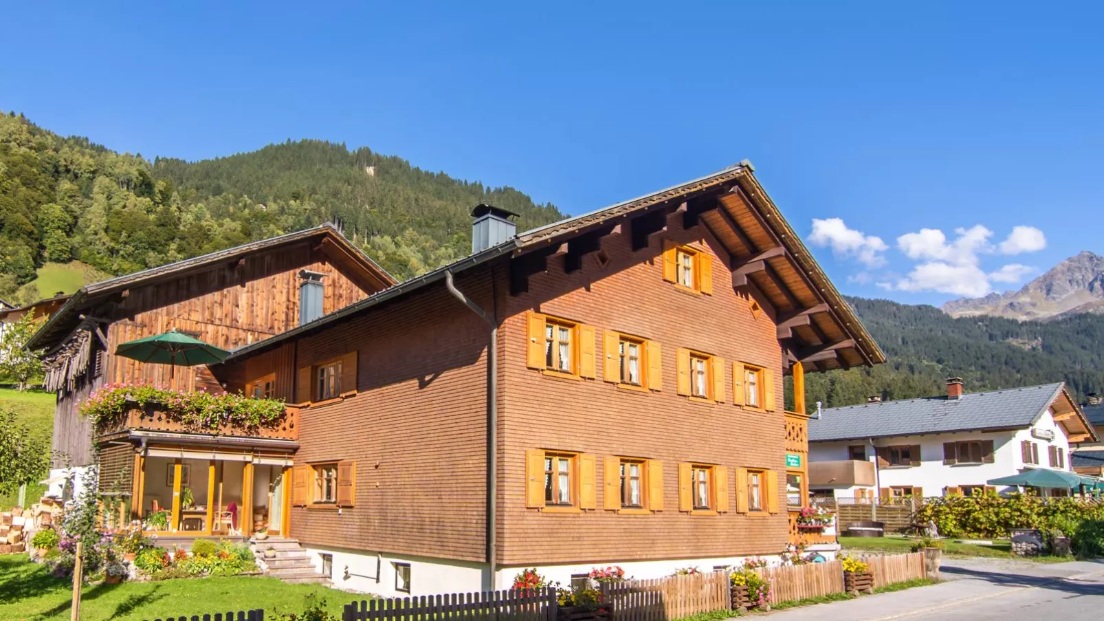 Landhaus Barbara-Außenbereich Sommer