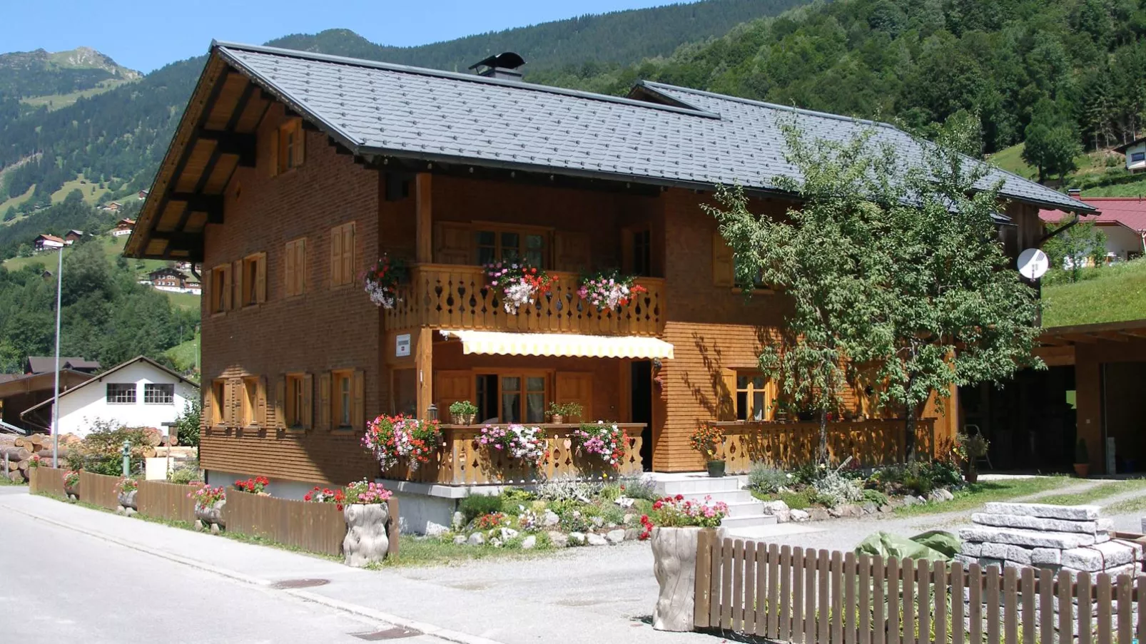 Landhaus Barbara-Außenbereich Sommer
