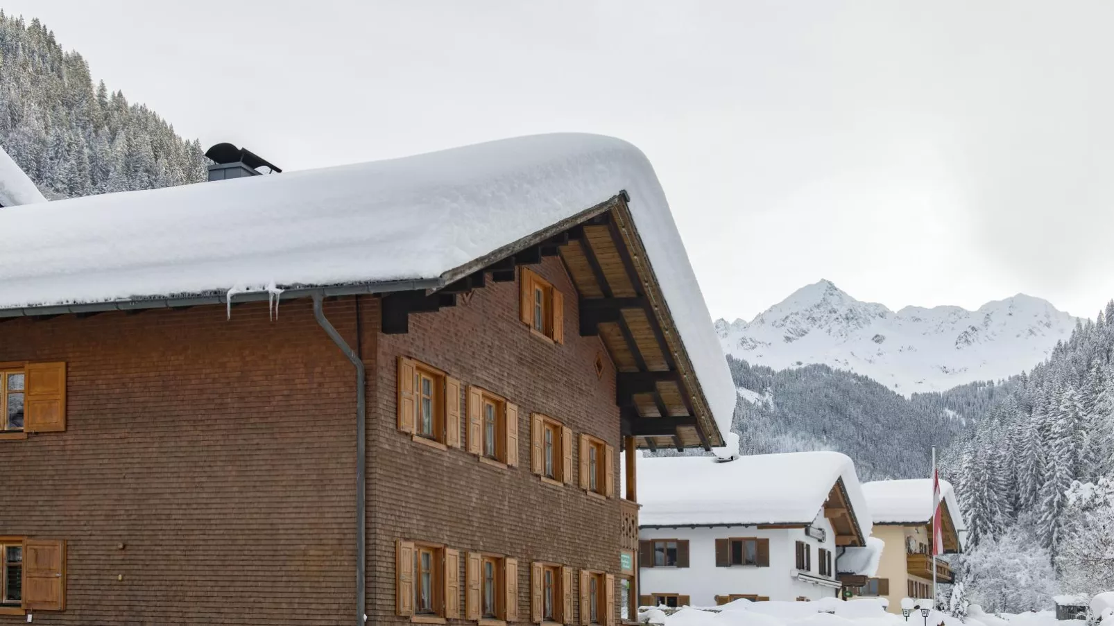 Landhaus Barbara-Außenbereich Winter