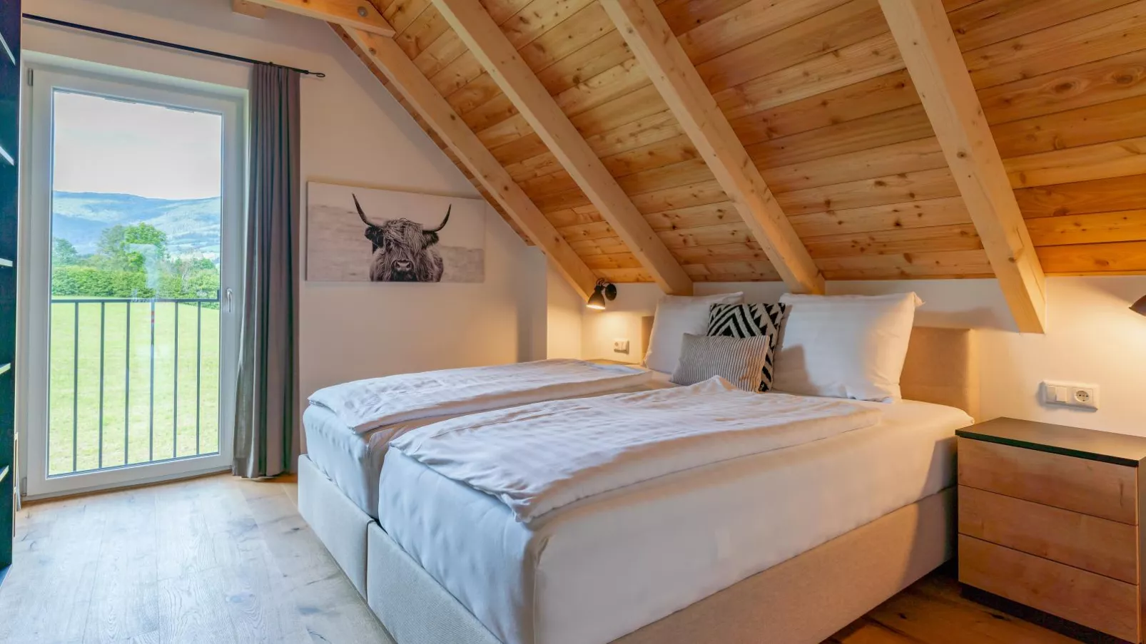 Mountain Chalet An der Mur-Bedroom