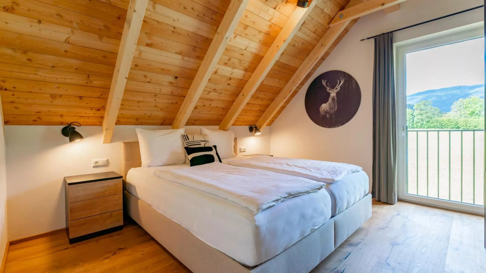 Mountain Chalet An der Mur-Bedroom
