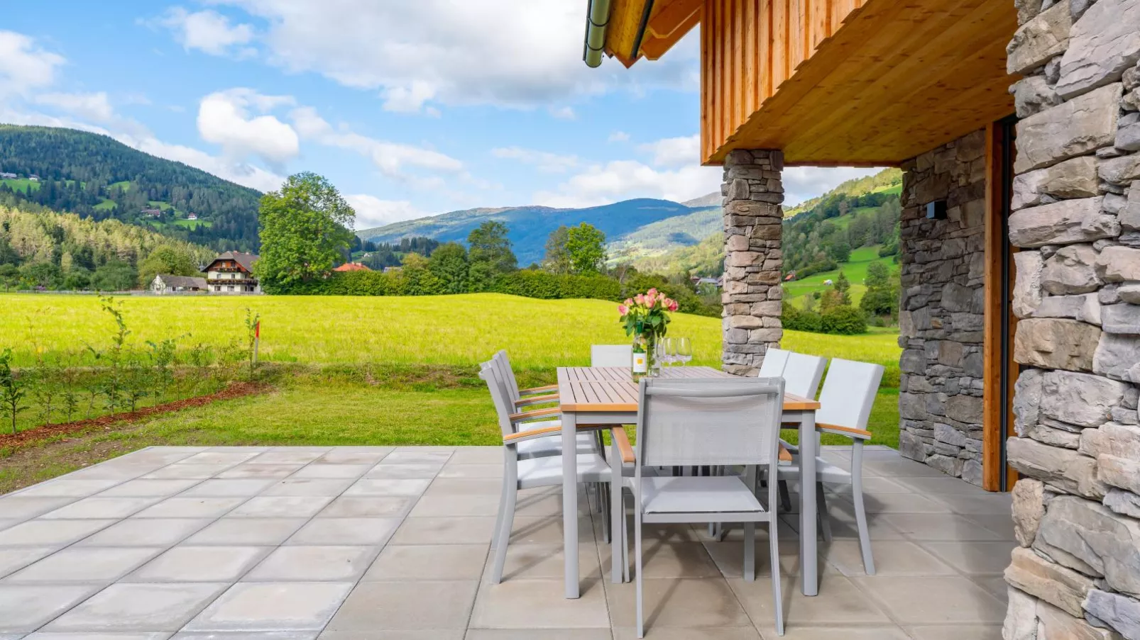 Mountain Chalet An der Mur-Terrace balcony