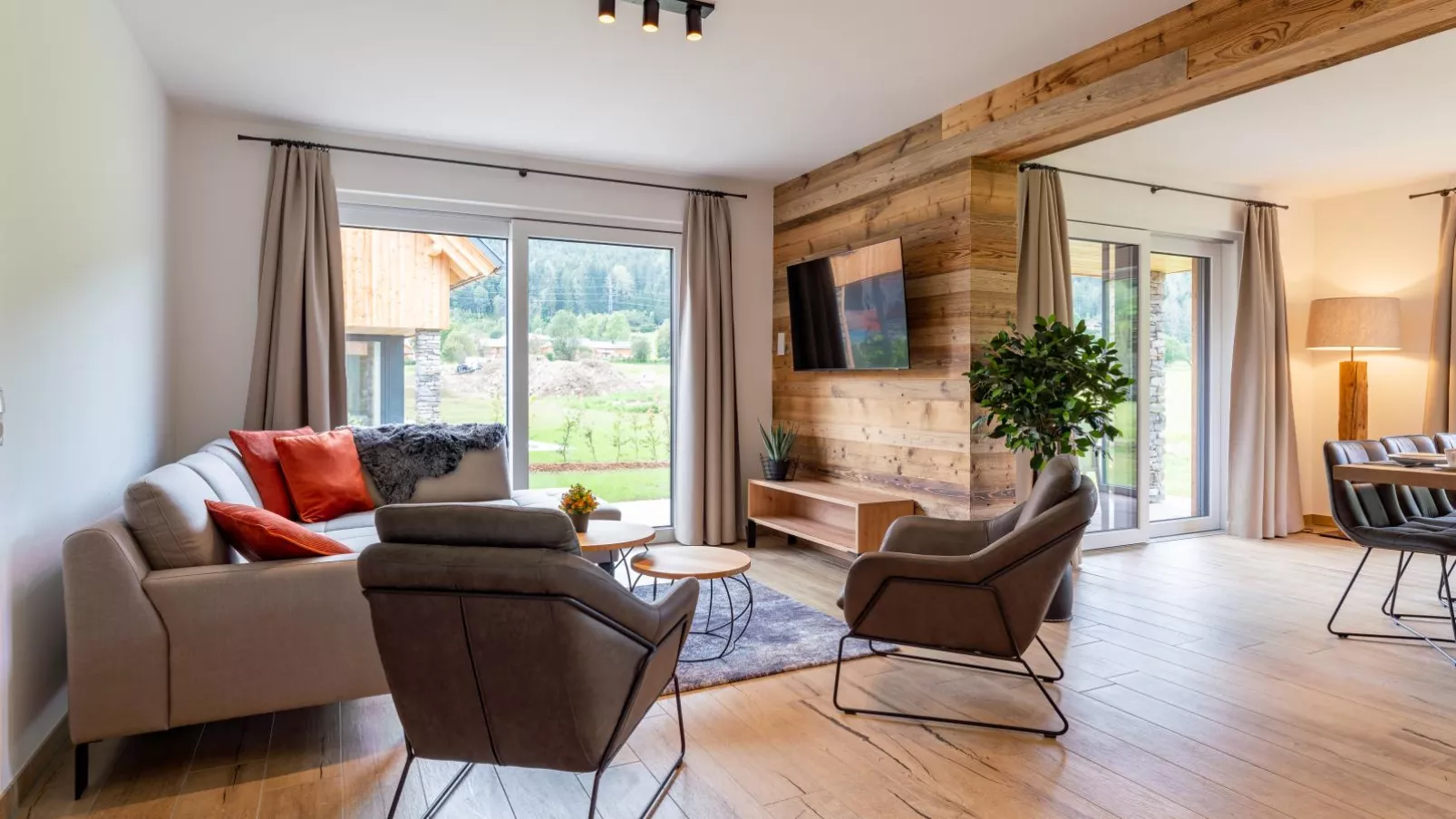 Mountain Chalet Bergfreund-Living room