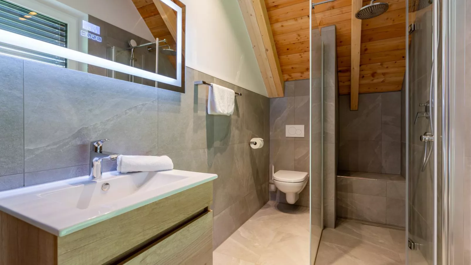 Mountain Chalet Bergfreund-Bathroom