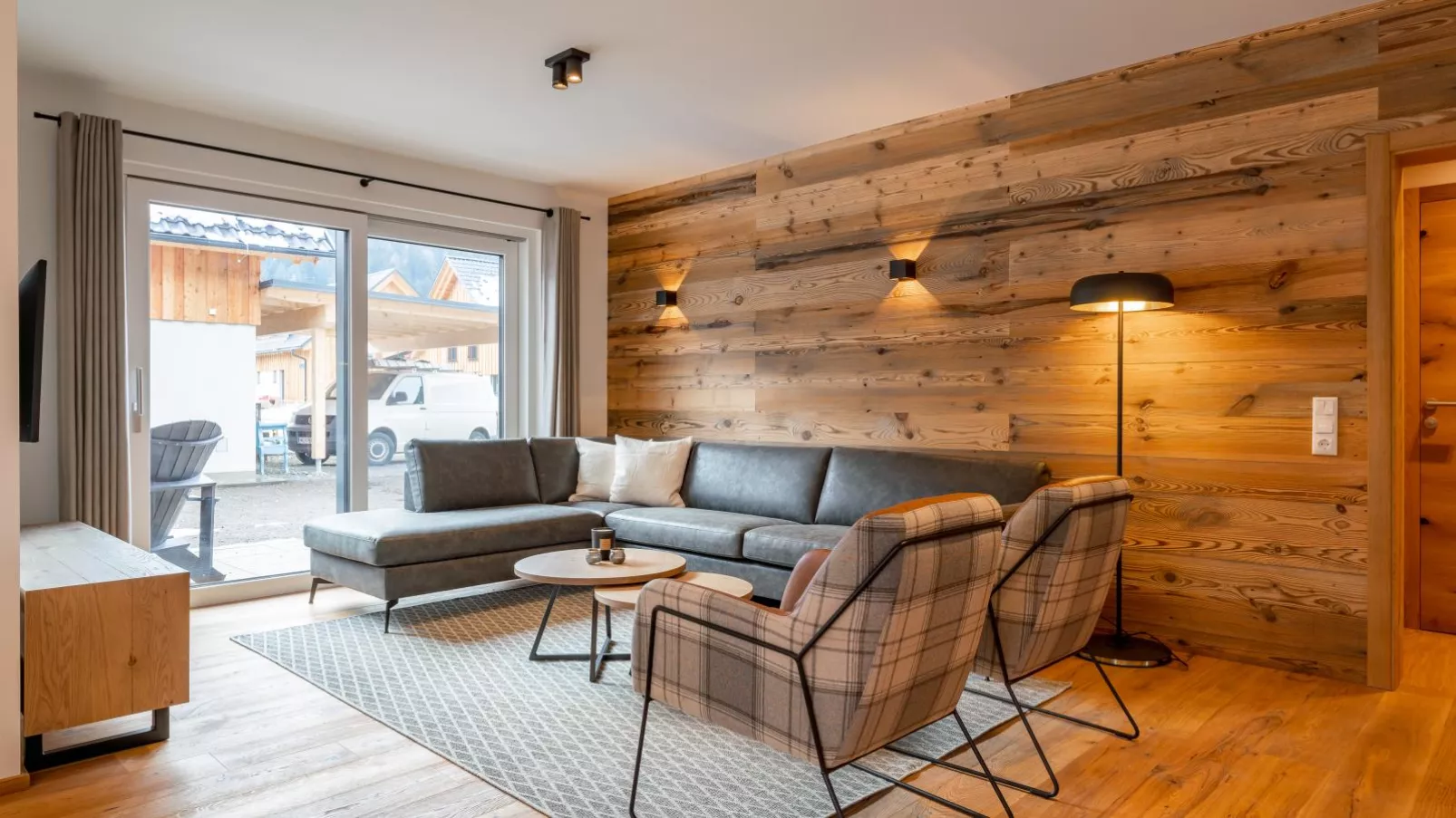 Mountain Chalet Dahoam-Living room