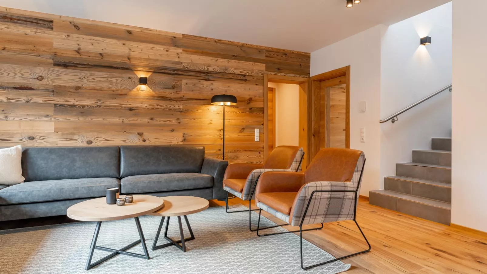 Mountain Chalet Dahoam-Living room