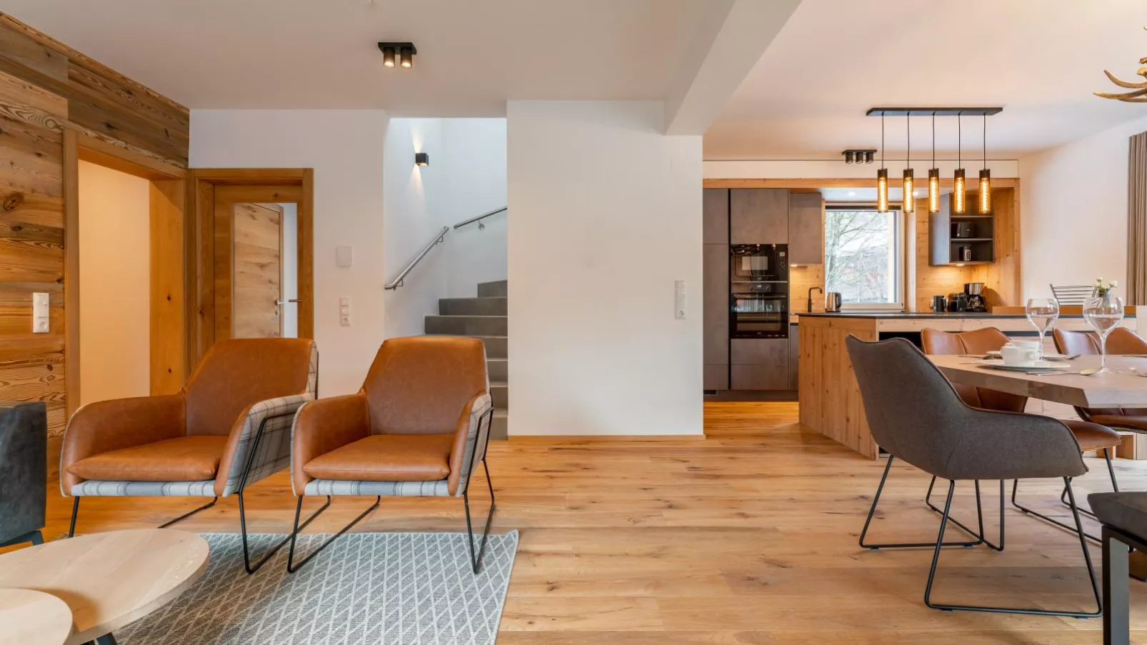 Mountain Chalet Dahoam-Living room