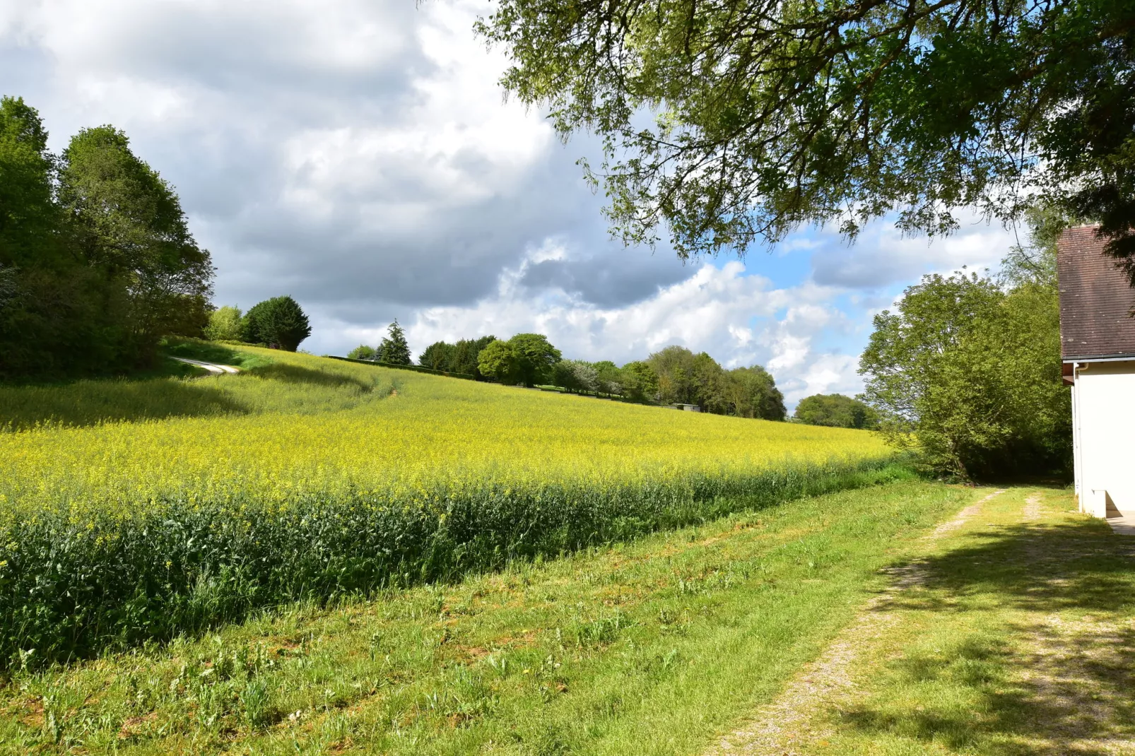 La Campagne-Gebiete Sommer 1 km