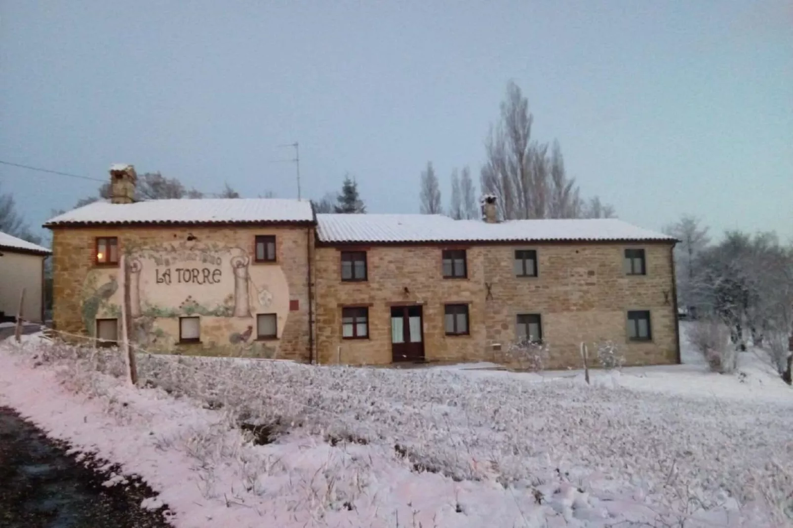 Agriturismo La Torre-Exterior winter