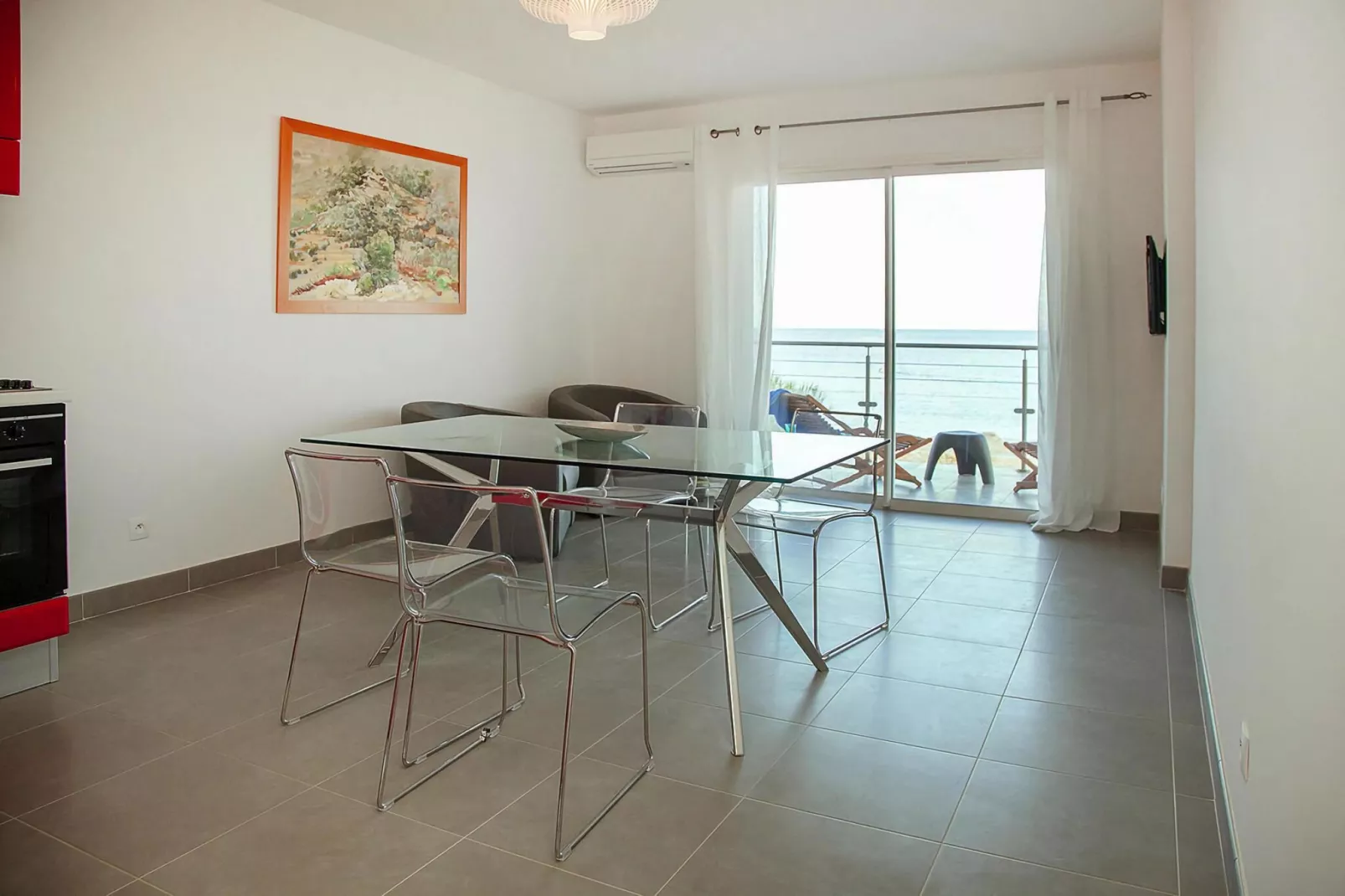 Villa Tyrrenia Rogliano / T3 Terrasse - de 52 m2 à 72 m2 - VUE CAP-Living room