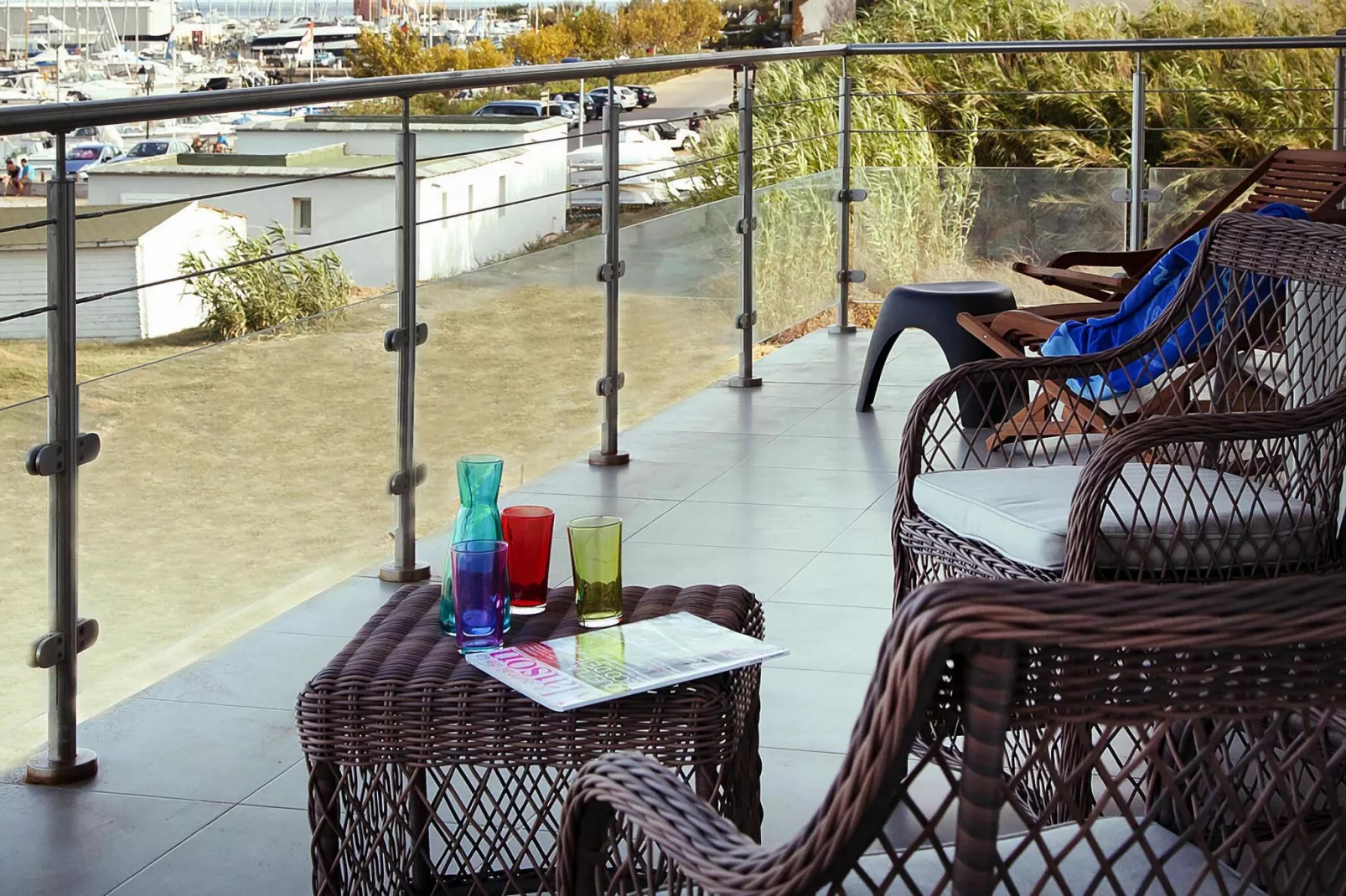 Villa Tyrrenia Rogliano / T3 Terrasse - de 52 m2 à 72 m2 - VUE CAP-Terrace balcony