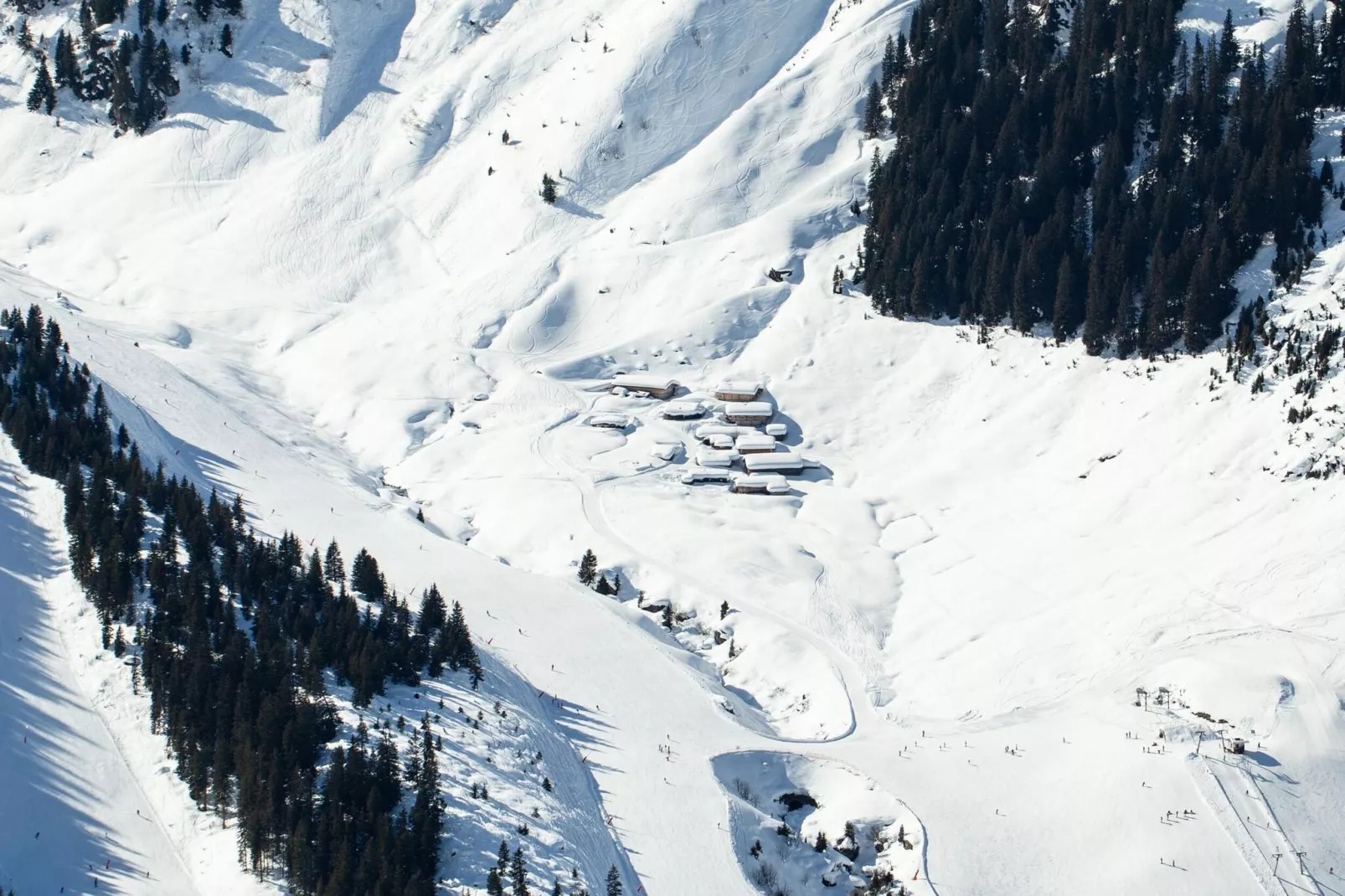 Thaler Hütte - Platzhirsch-Area winter 5km