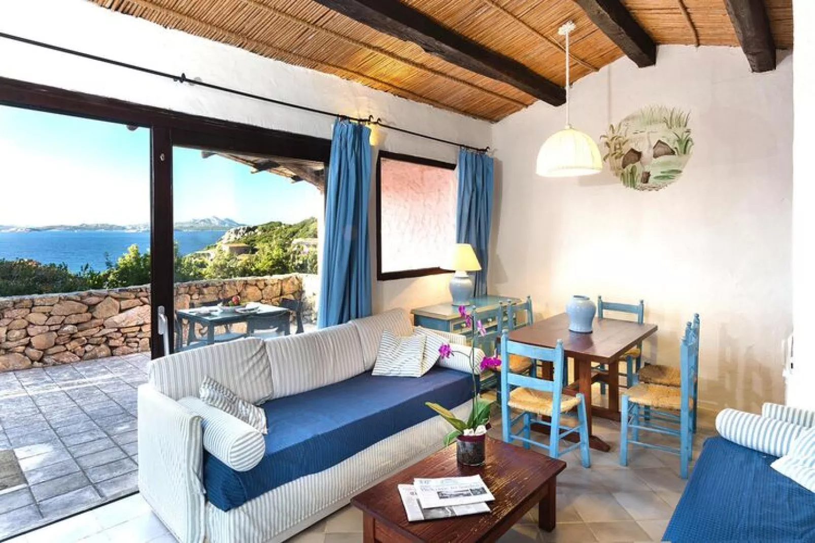 Holiday residence I Cormorani, Baja Sardinia-50 qm-Salon