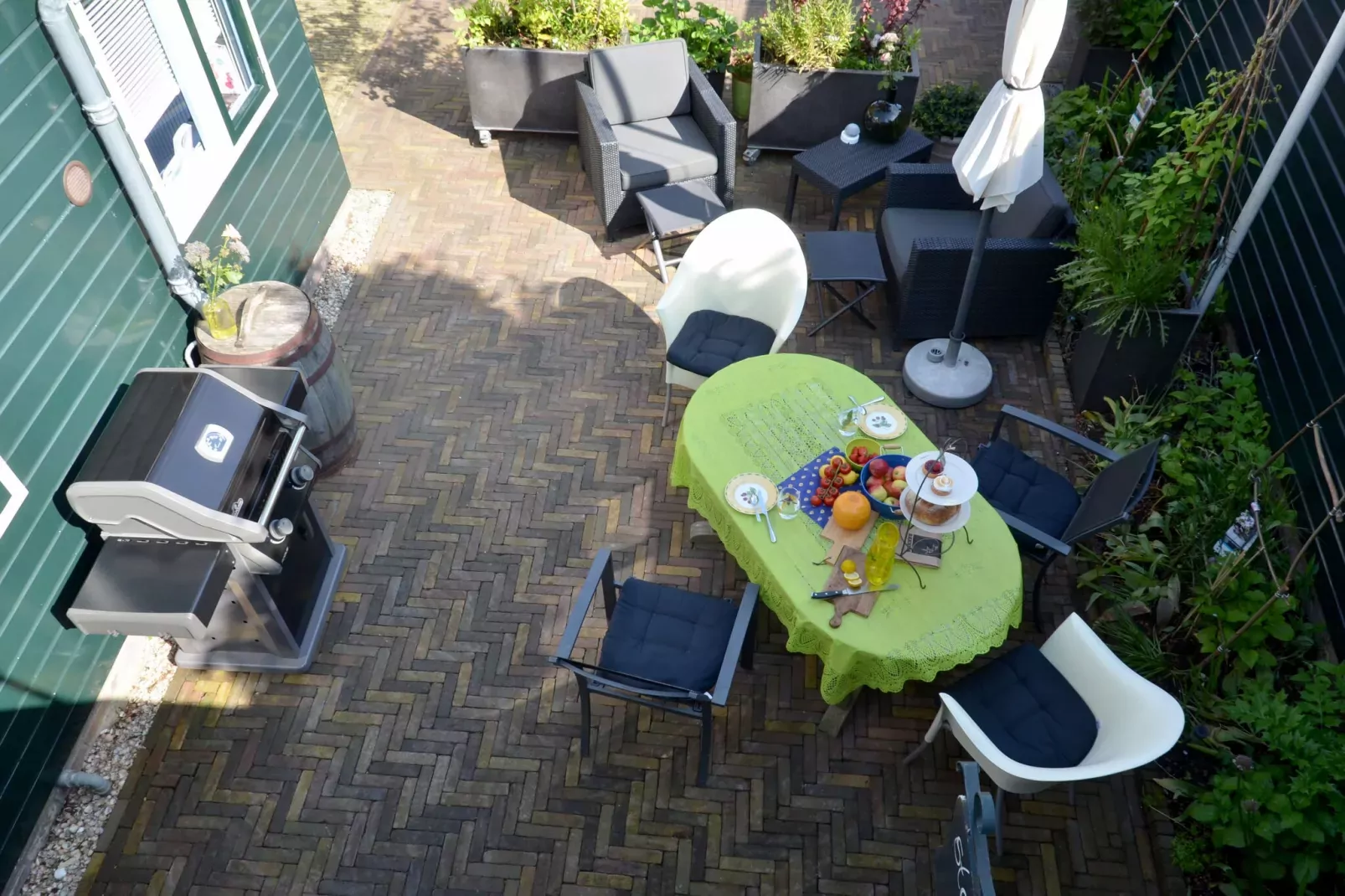 Edammer Vissershuisje-Terrace balcony