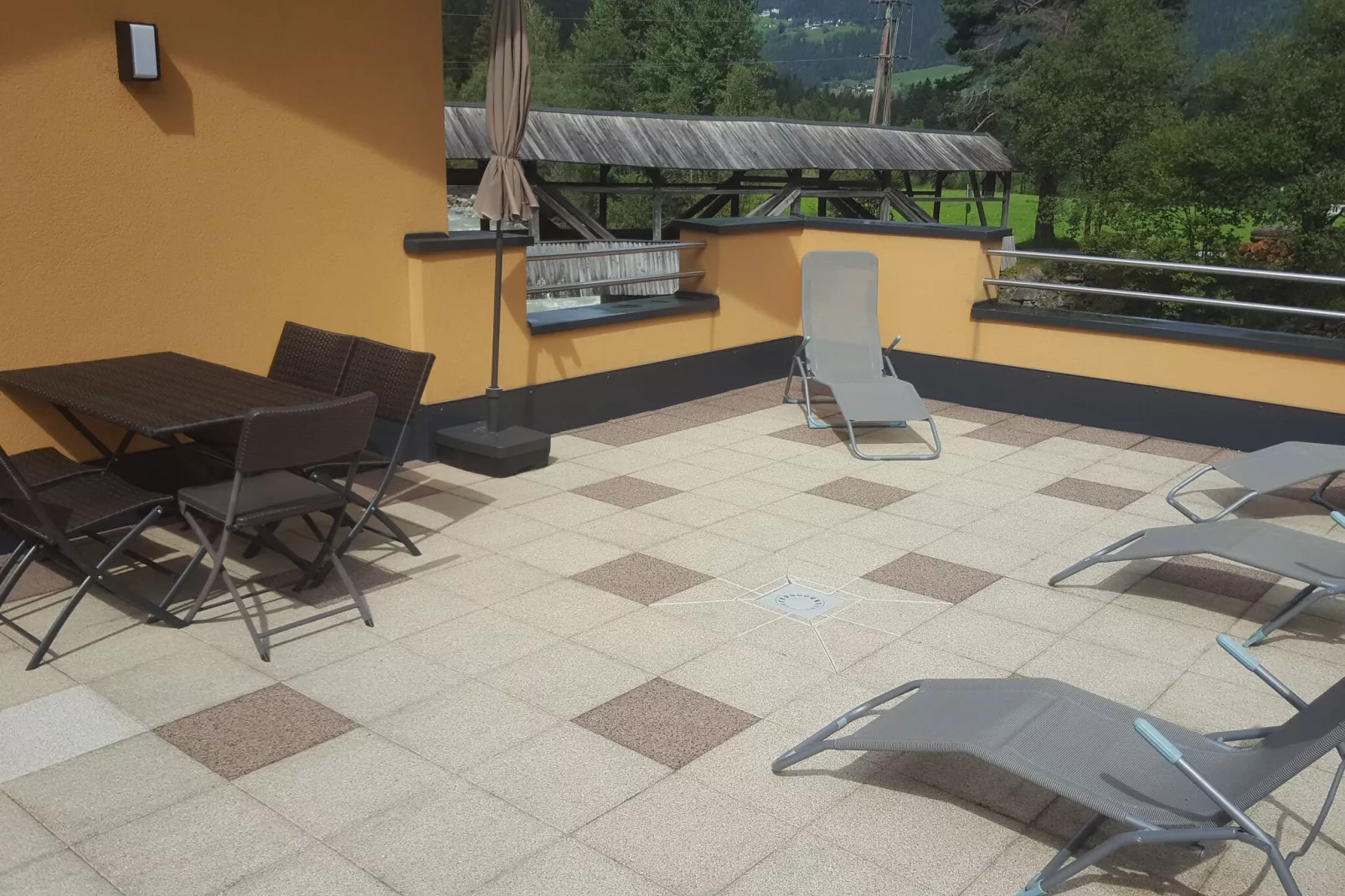 Apart Annabell-Terrace balcony