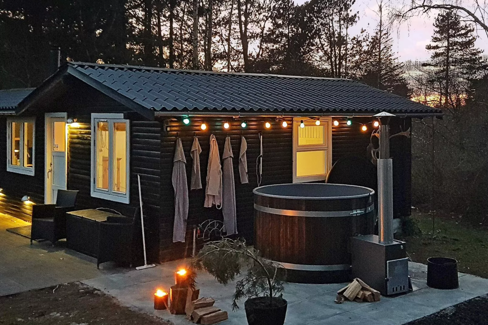 6 Personen Ferienhaus in Jægerspris-By Traum-Wellnessbereich