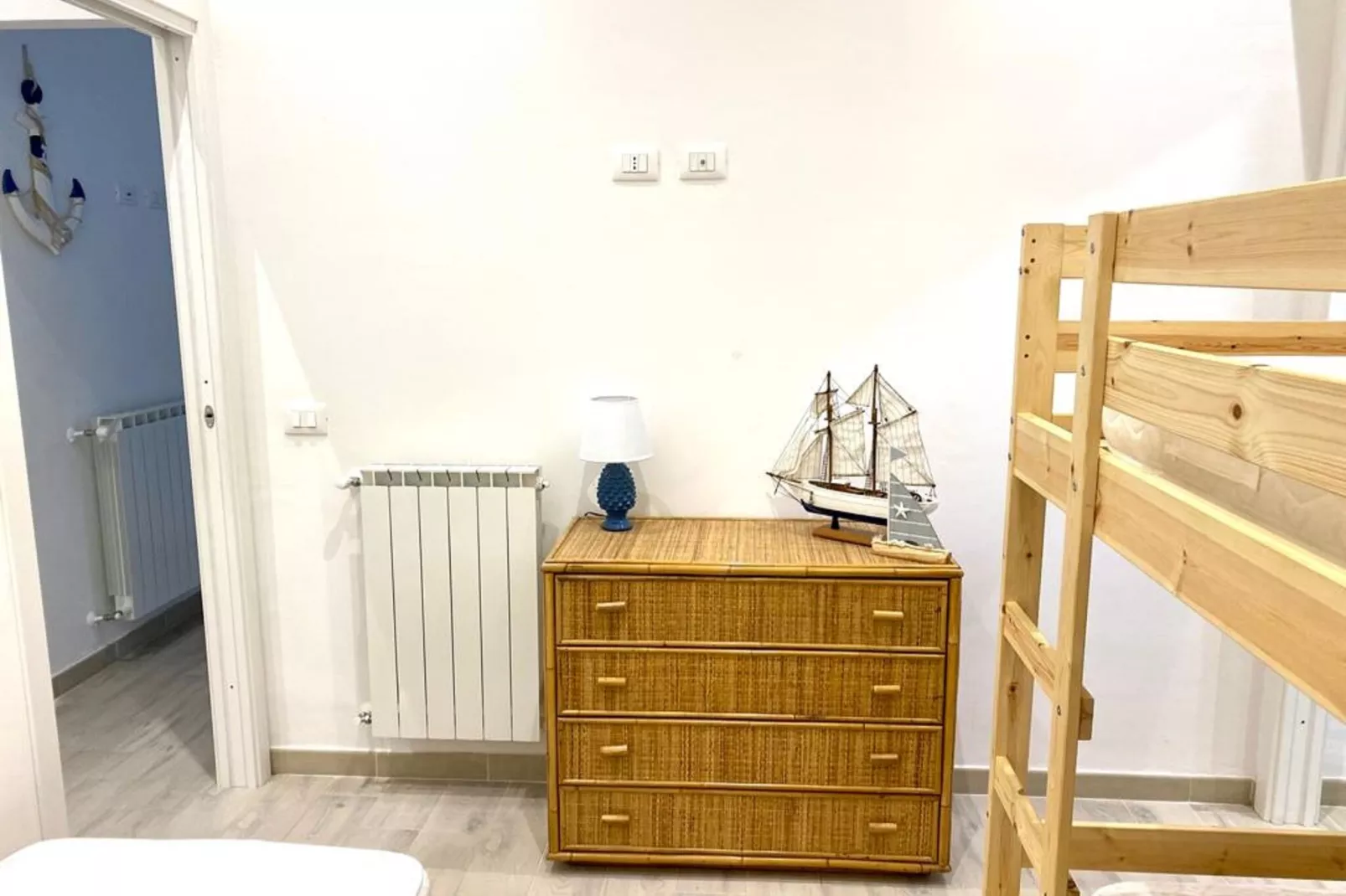 Appartamento Solanto Mare-Schlafzimmer