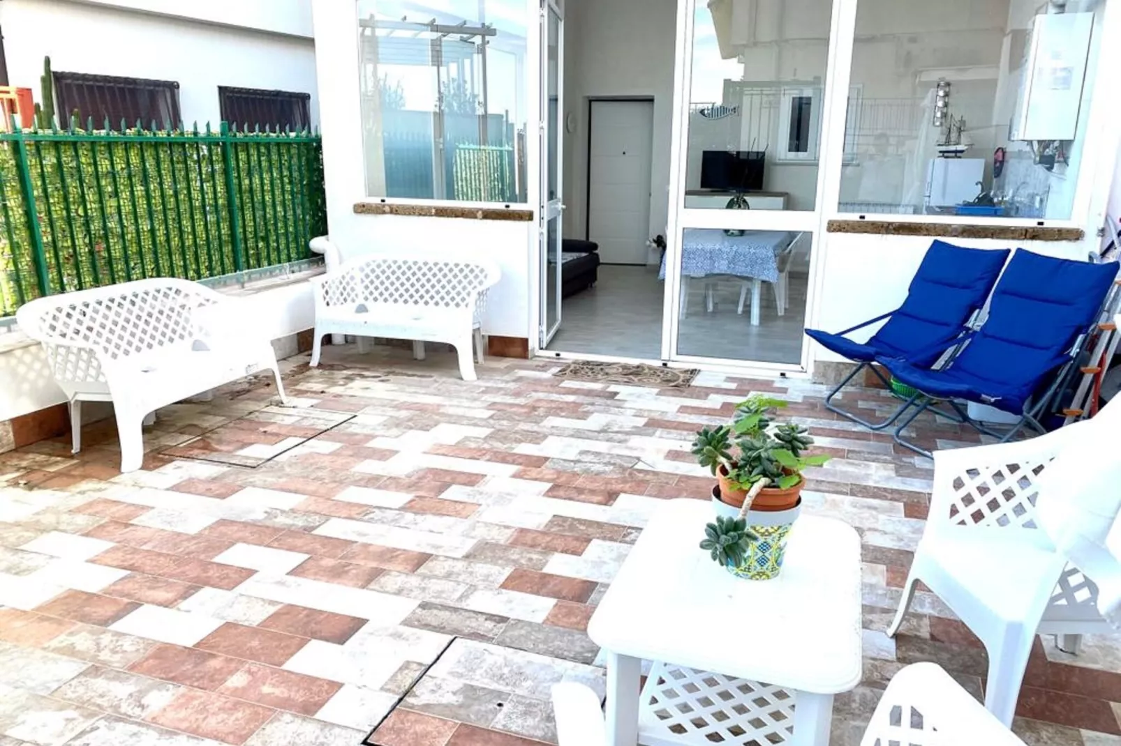 Appartamento Solanto Mare-Terrassenbalkon