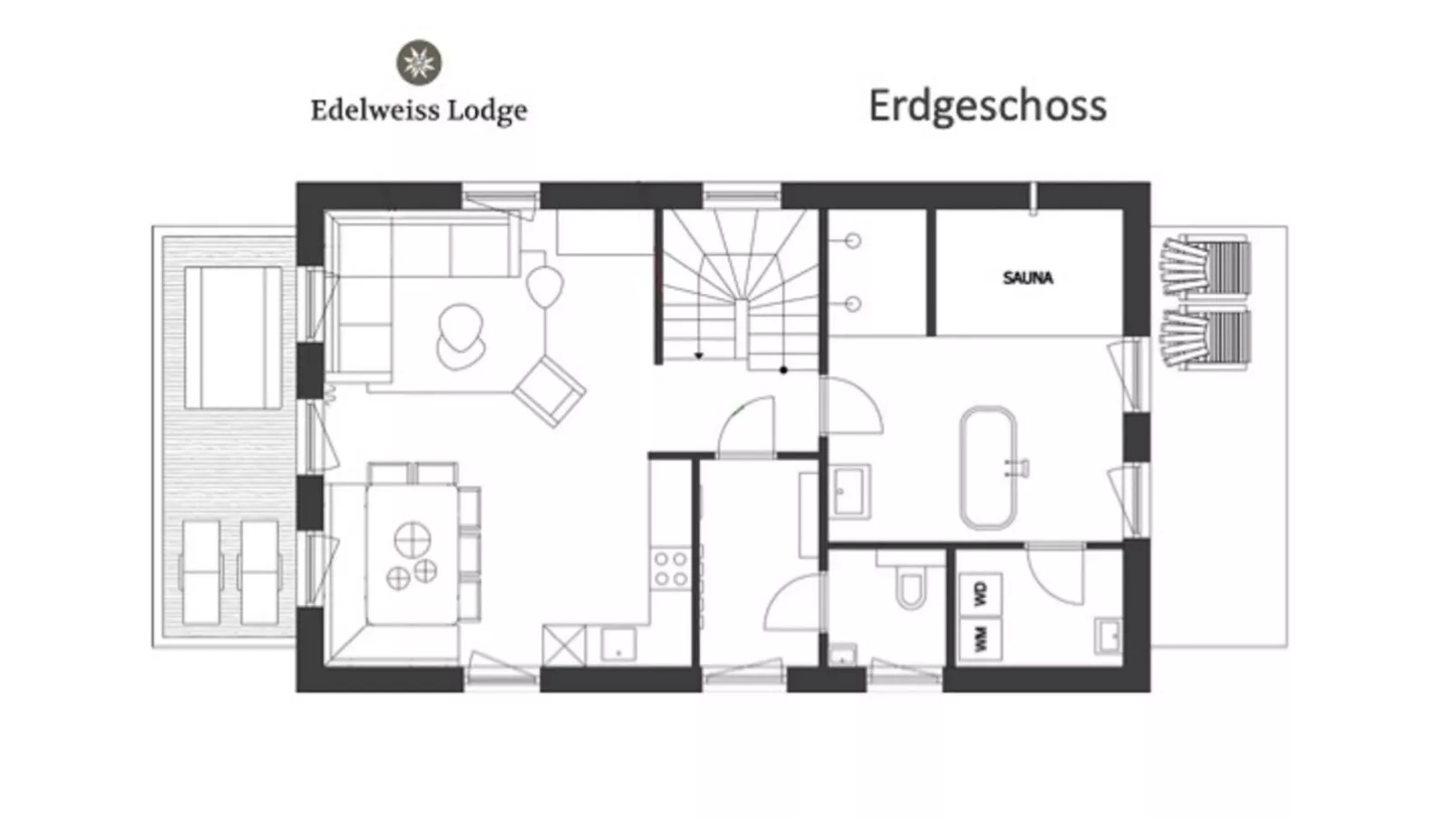 Edelweiss Lodge-Floor plan