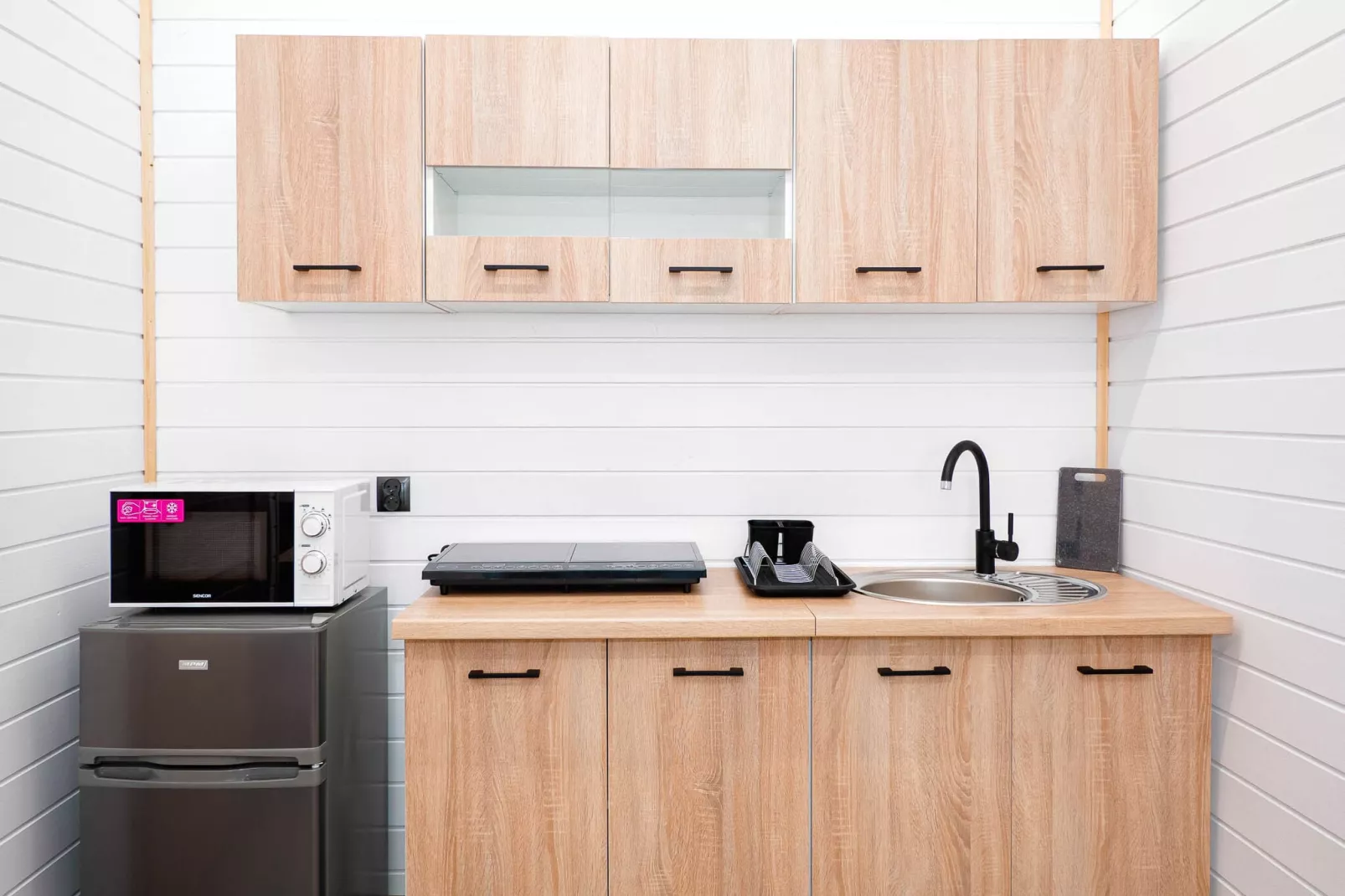 Domki wakacyjne dla 5 os Jezierzany-Kitchen