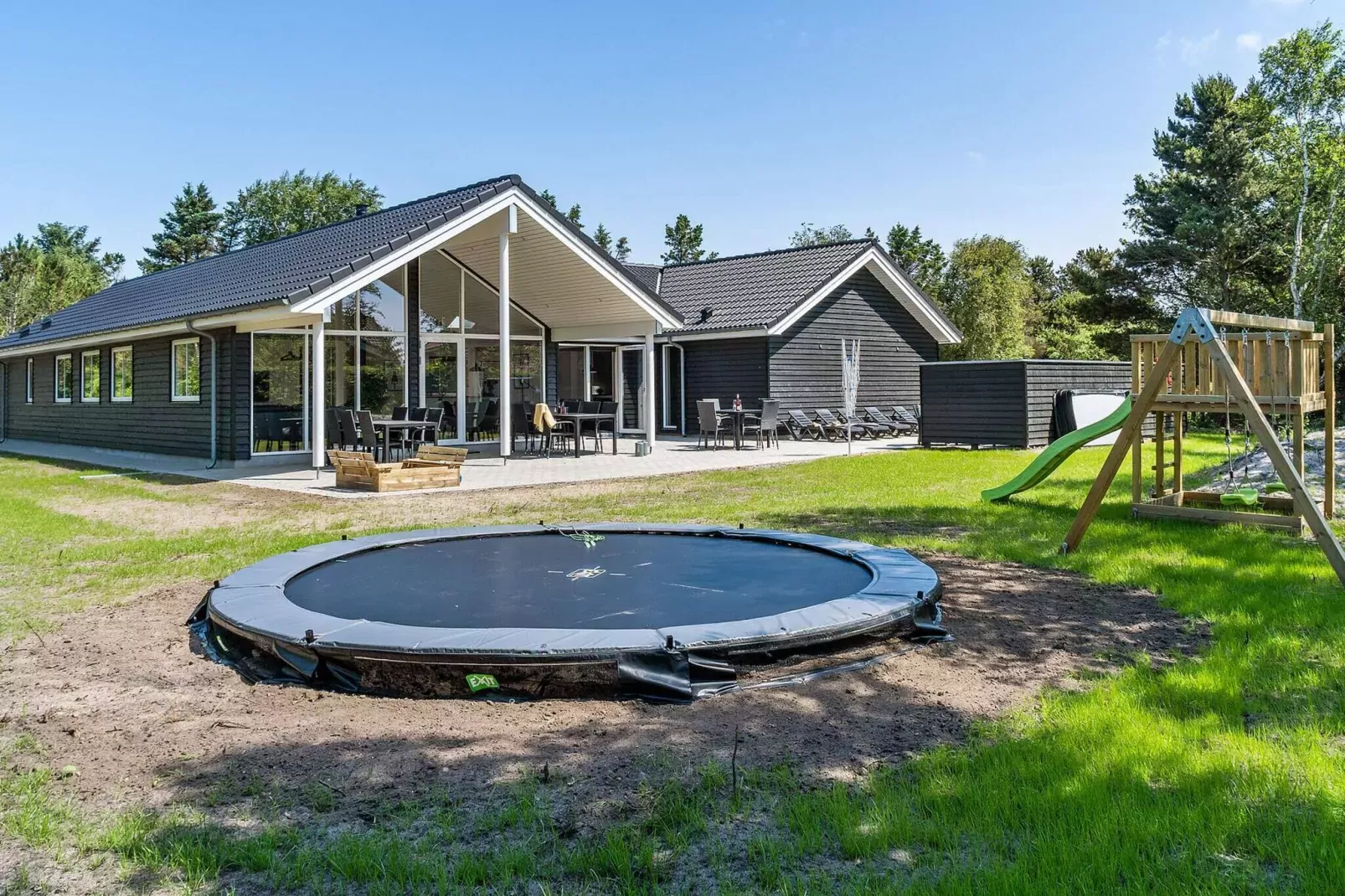 18 Personen Ferienhaus in Ålbæk-Im Freien