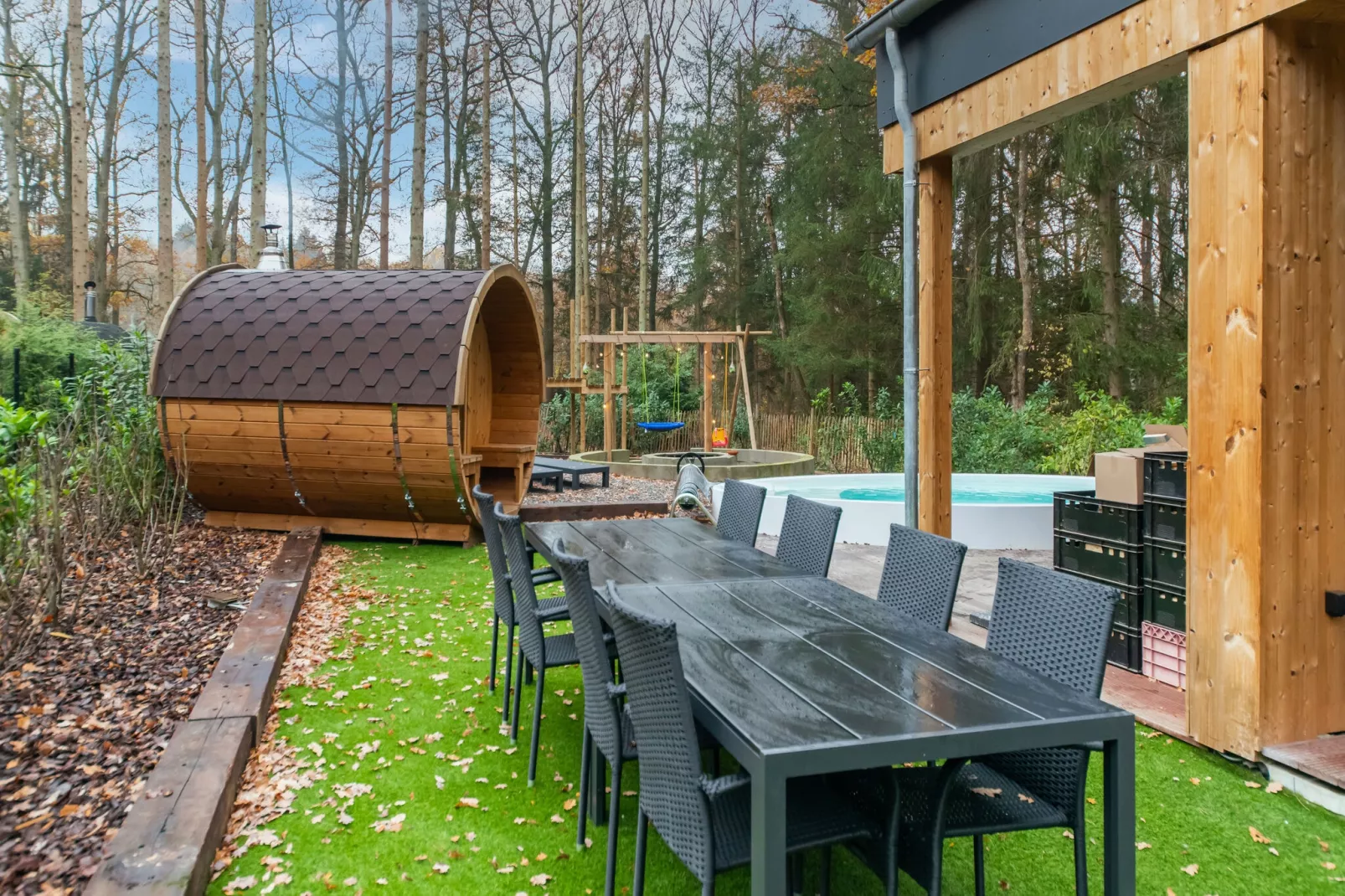 Chalet Interwood d'Oré-Terrace balcony