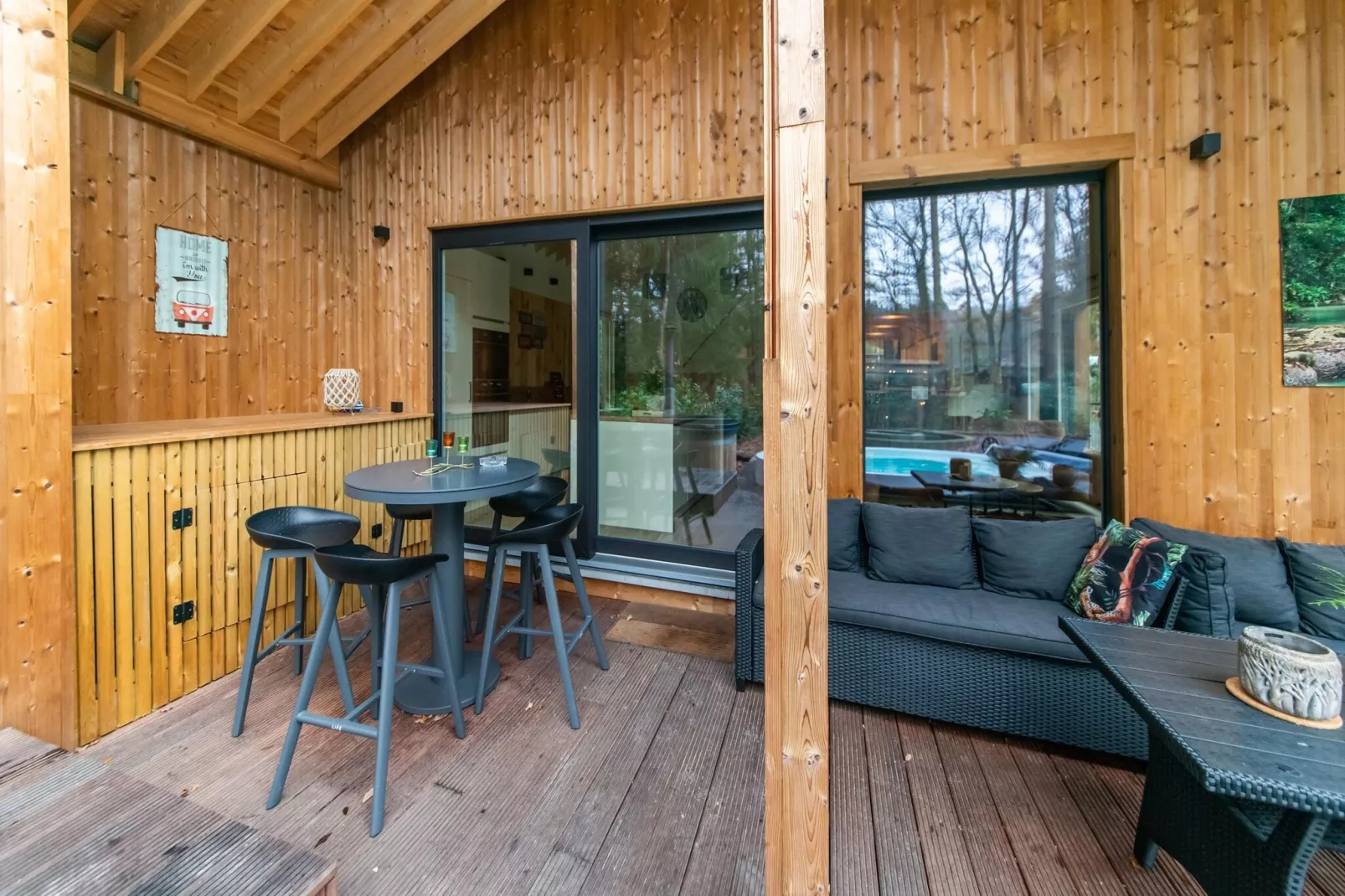 Chalet Interwood d'Oré-Terrace balcony