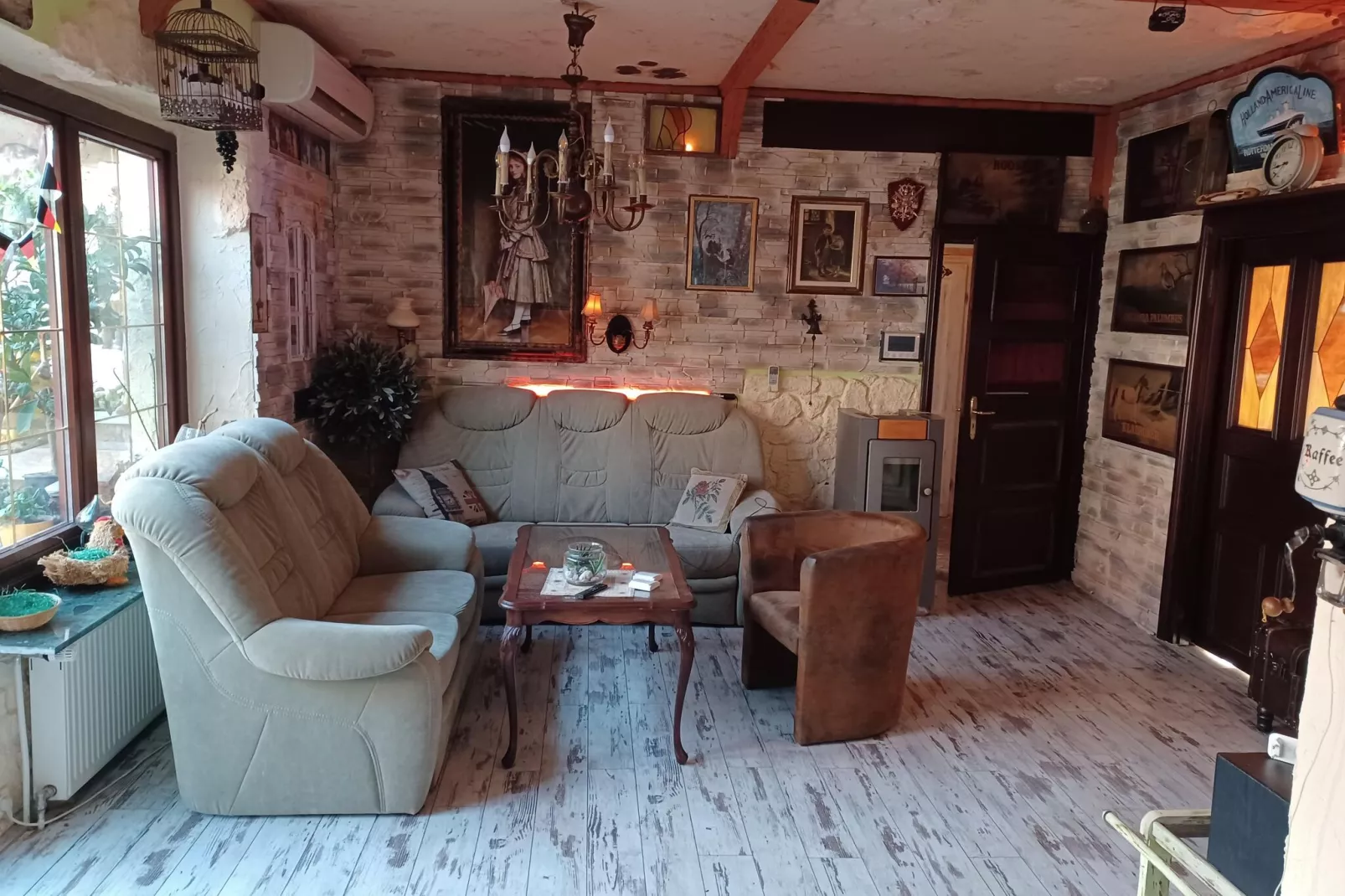 Dachterrassenwohnung-Living room