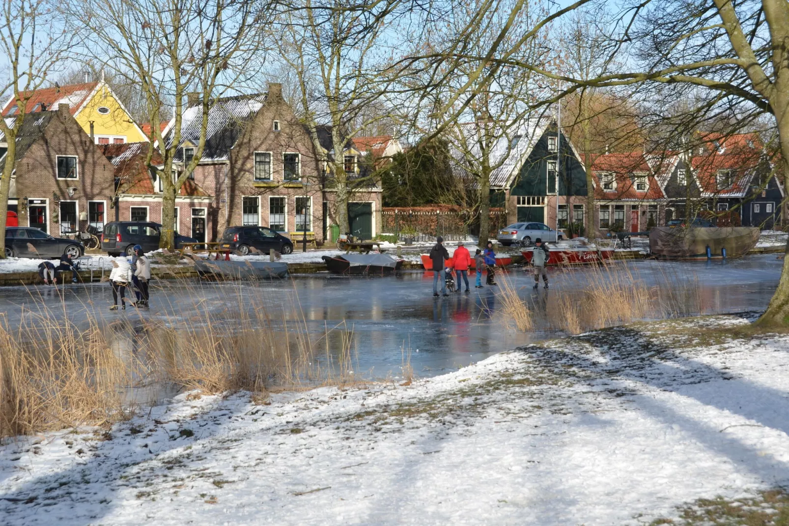 Edammer Vissershuisje-Area winter 1km