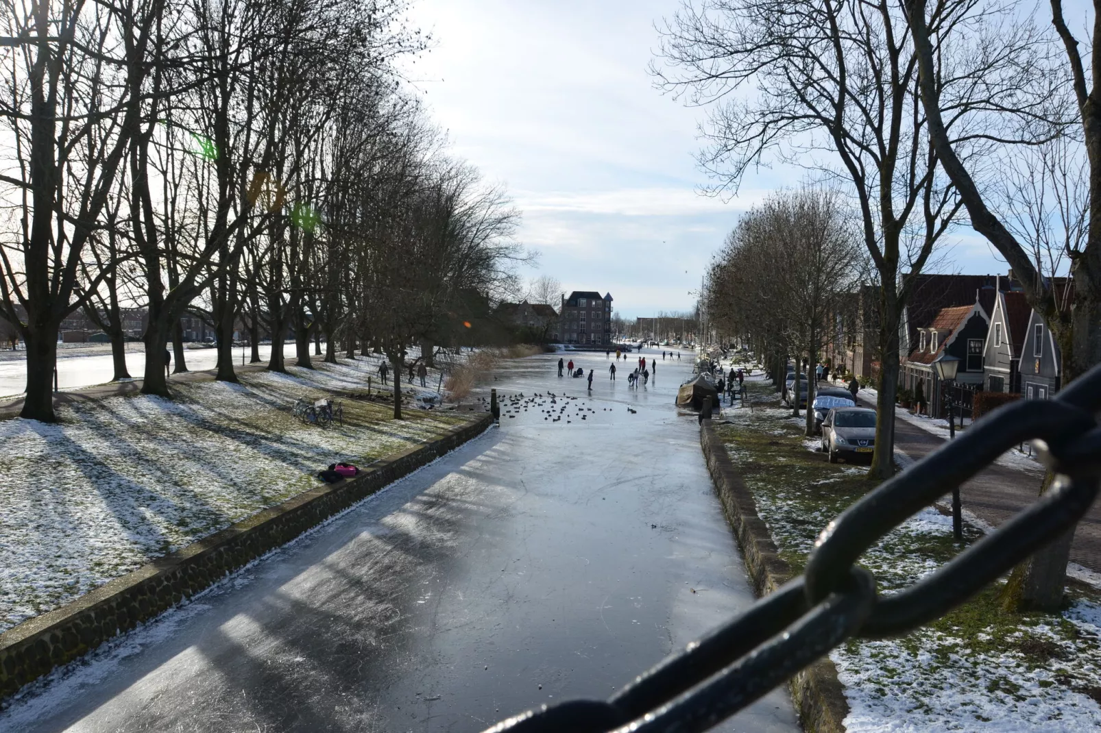 Edammer Vissershuisje-Area winter 1km