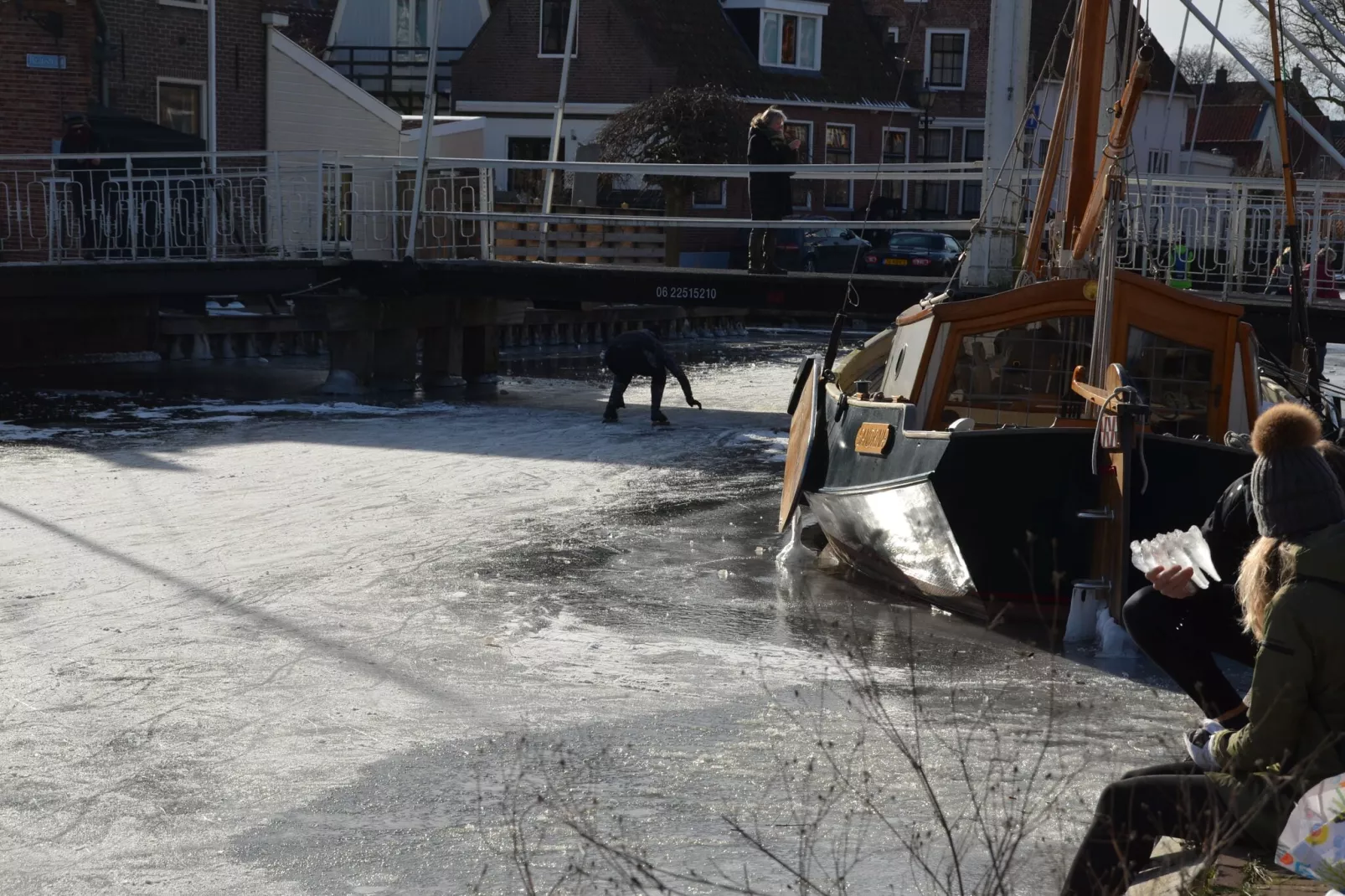 Edammer Vissershuisje-Area winter 1km