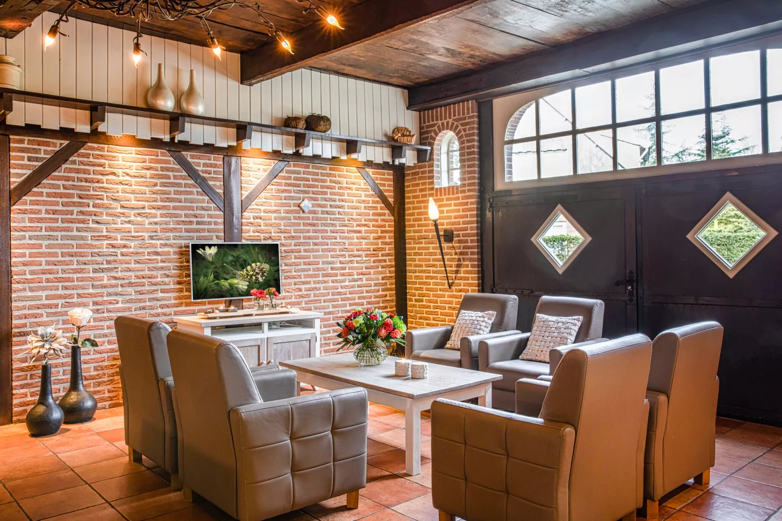 De Familieboerderij-Wohnzimmer