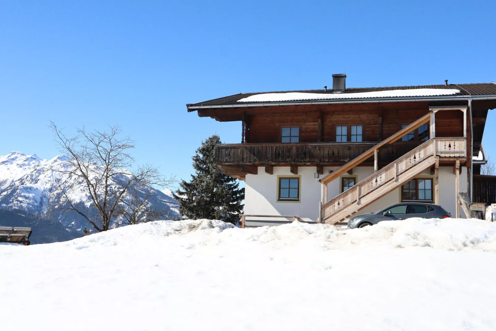 Ferienwohnung Rauchenbacher-Extérieur hiver