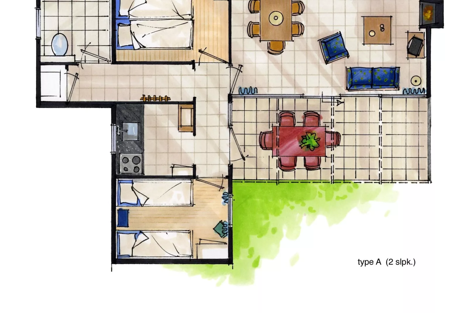 Bungalowpark Campanula 1-Bedroom